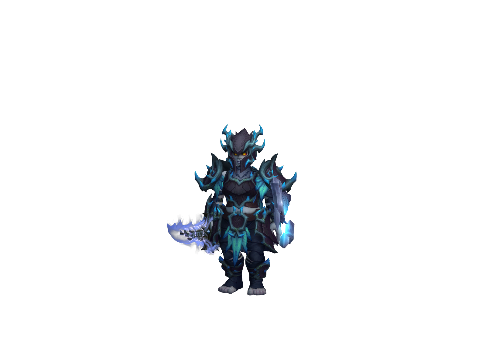 Isabelita 3D character render