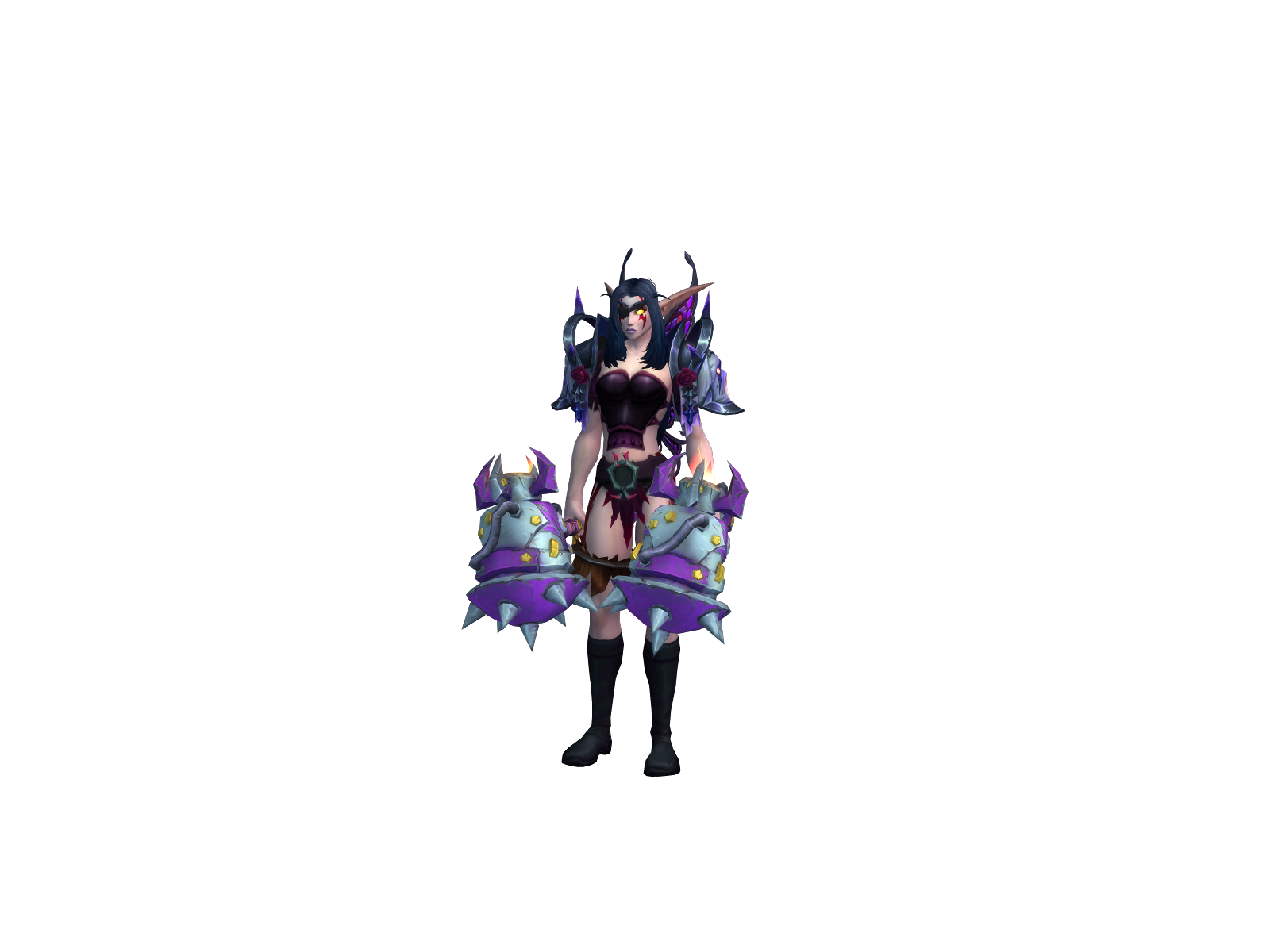Soupfiend 3D character render