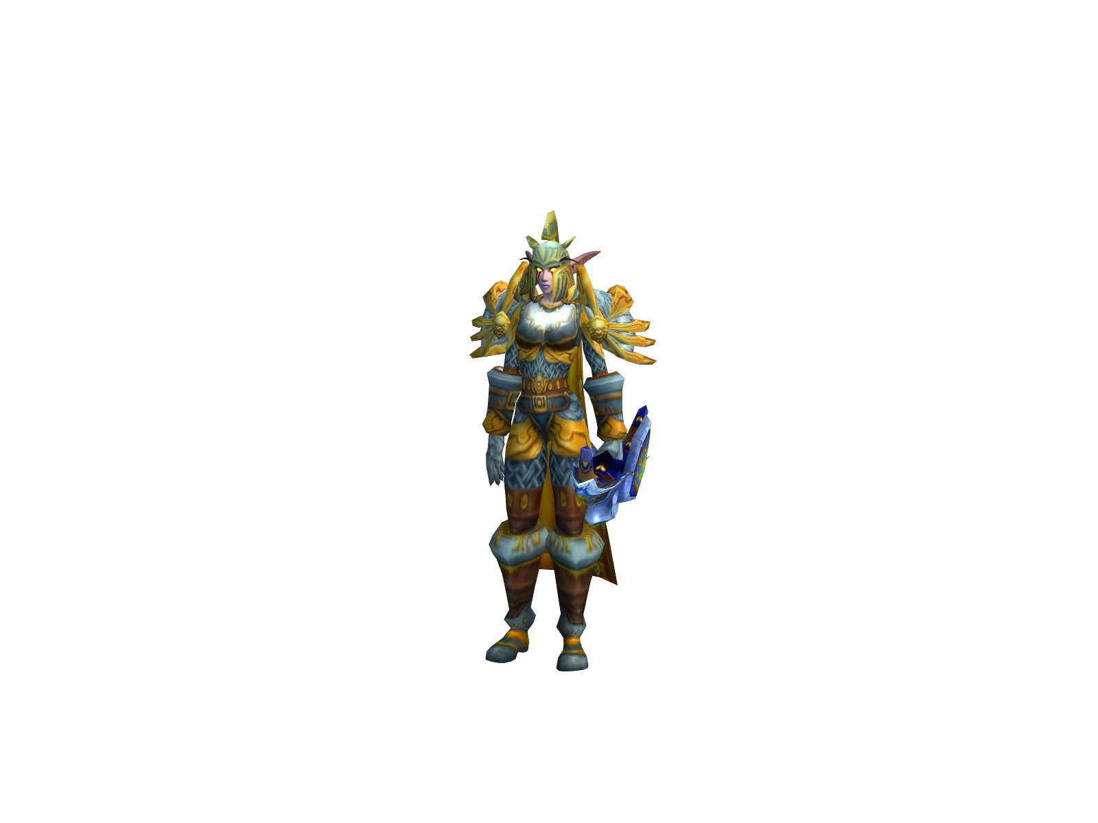 Zeny 3D character render