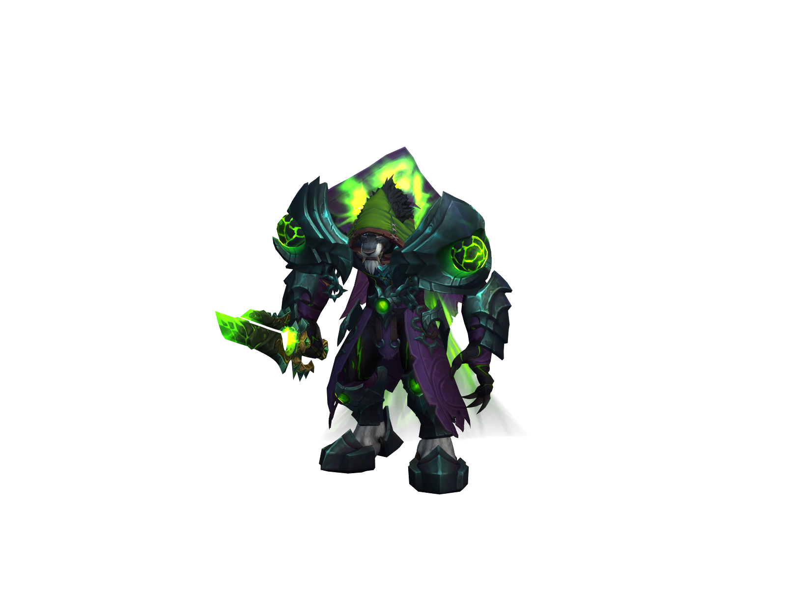 Darkwarlord 3D character render