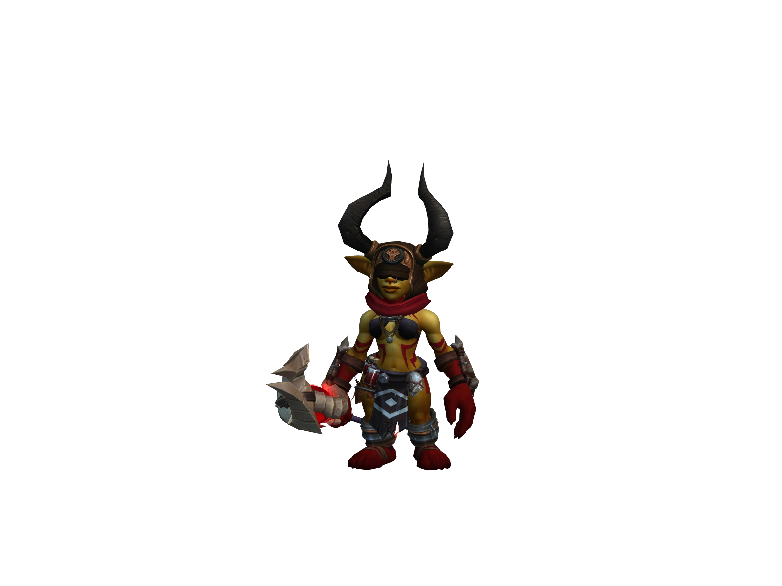 Dephorest 3D character render