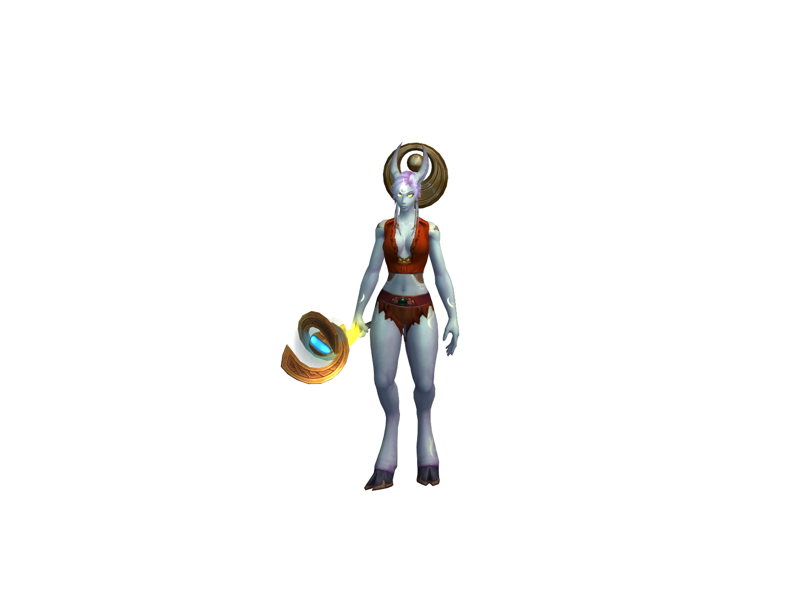 Cyonaura 3D character render
