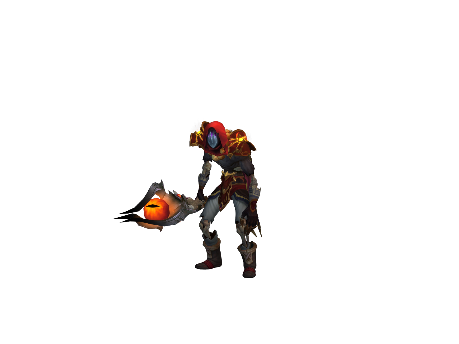 Throatpope 3D character render
