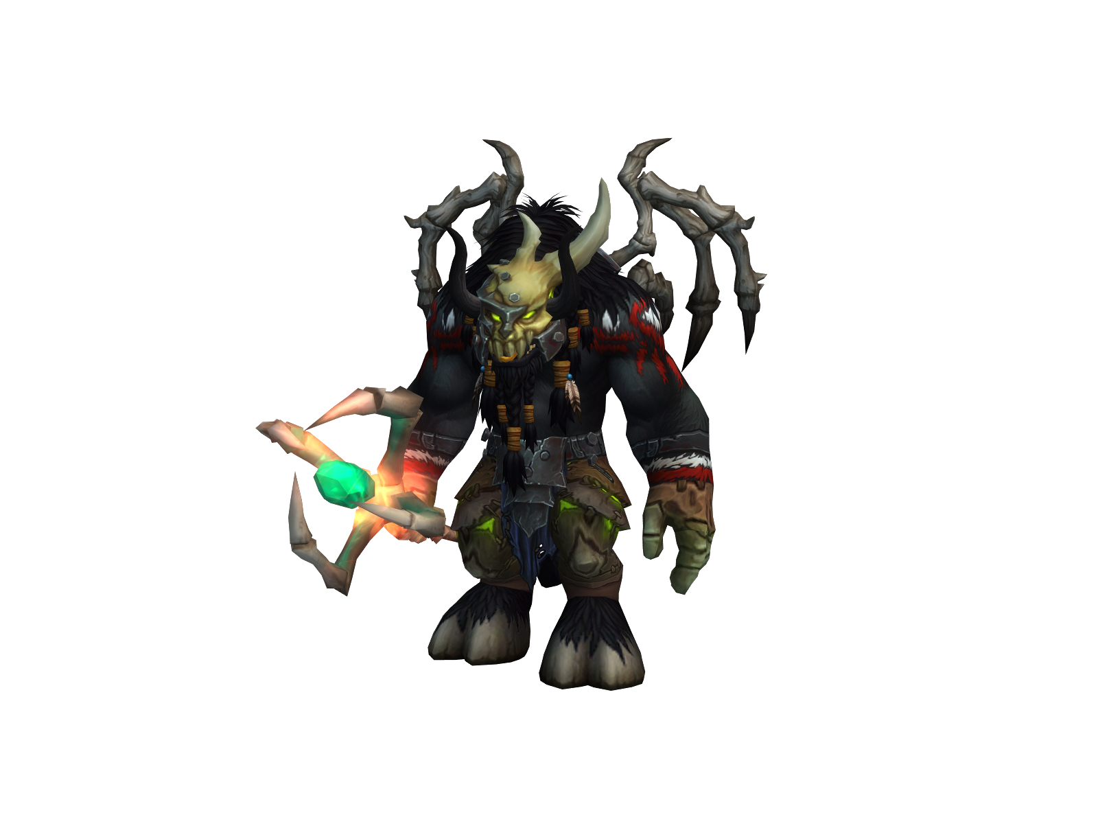 Allmightyone 3D character render