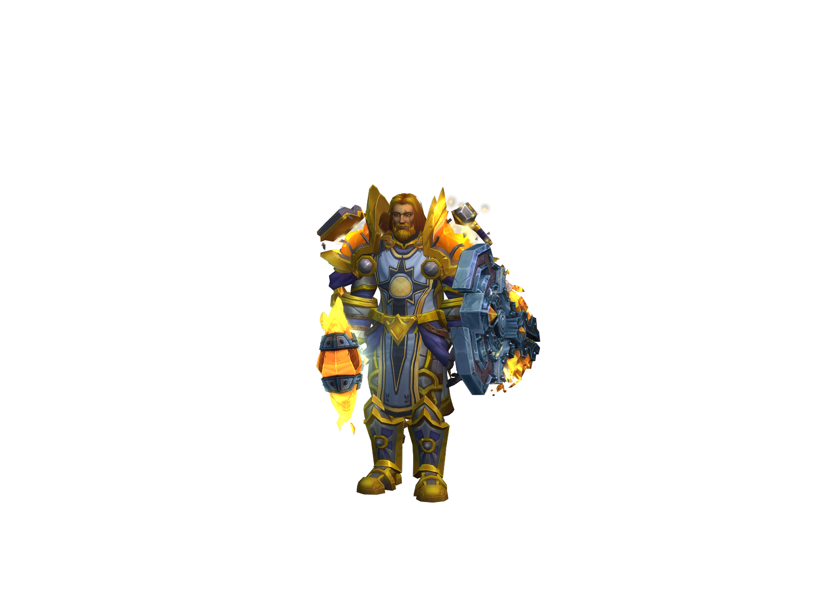 Darius 3D character render