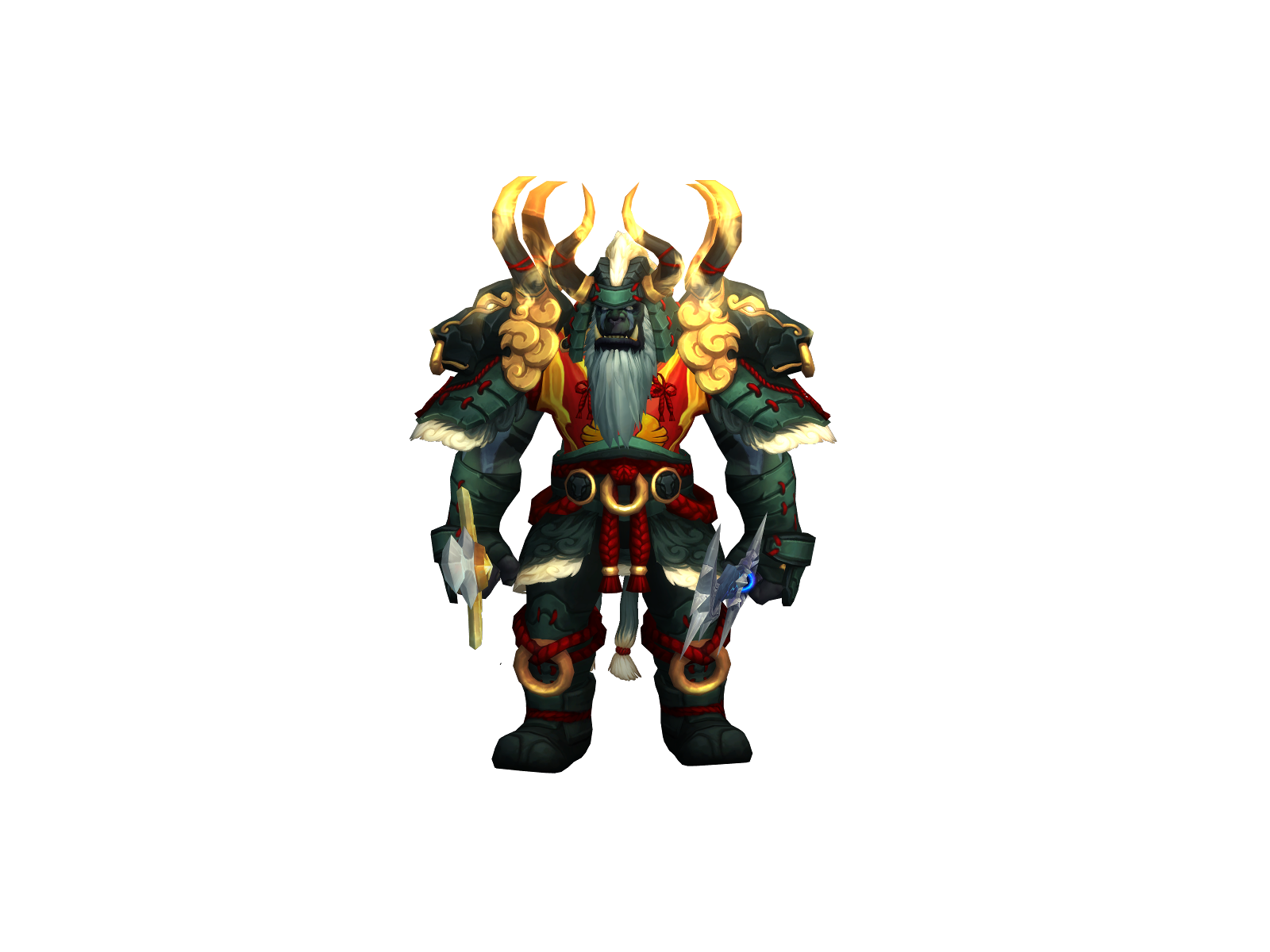 Brucechii 3D character render