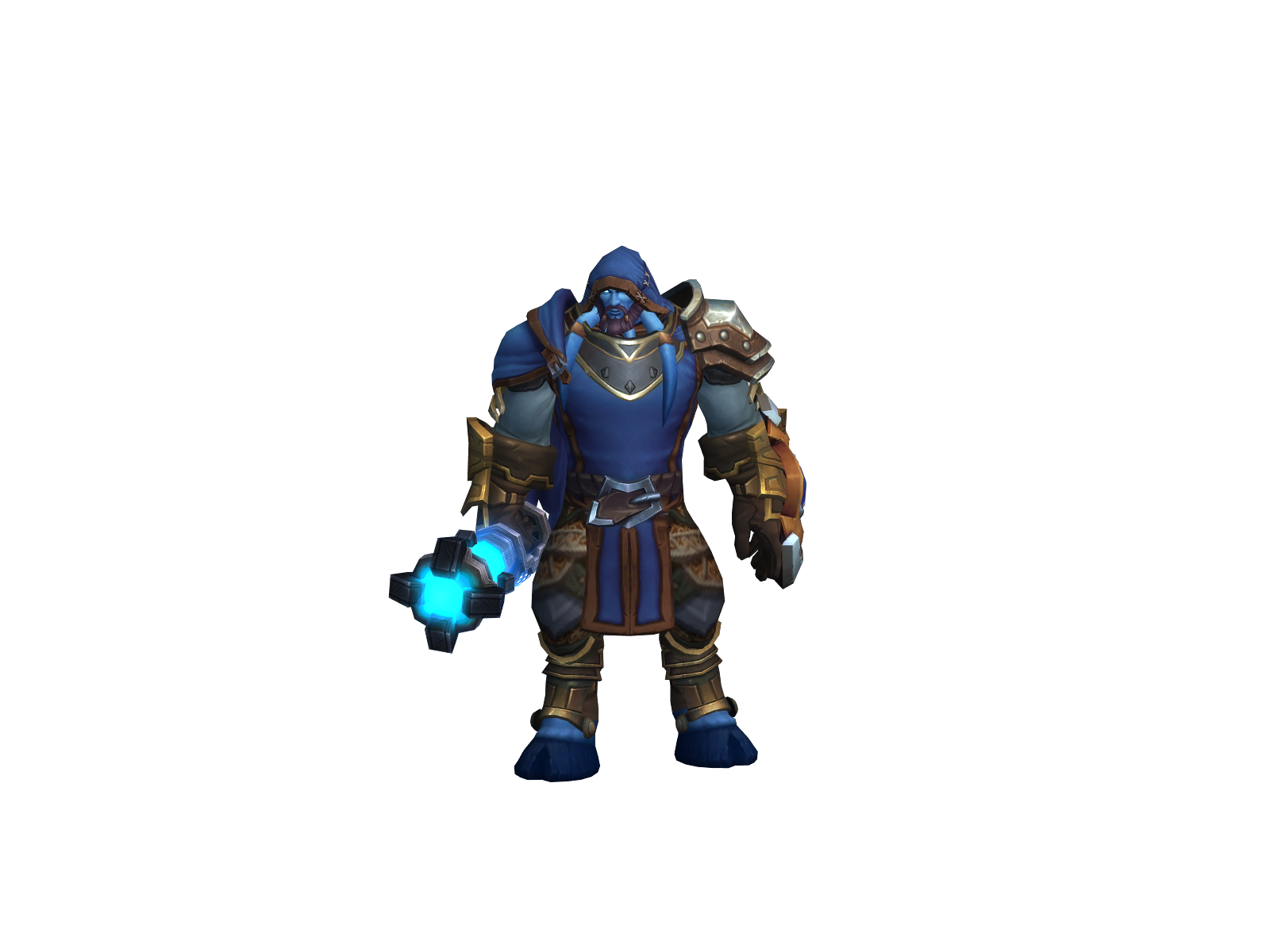 Aarondell 3D character render