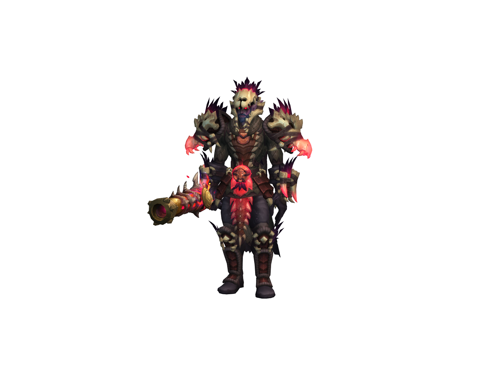 Widowbite 3D character render