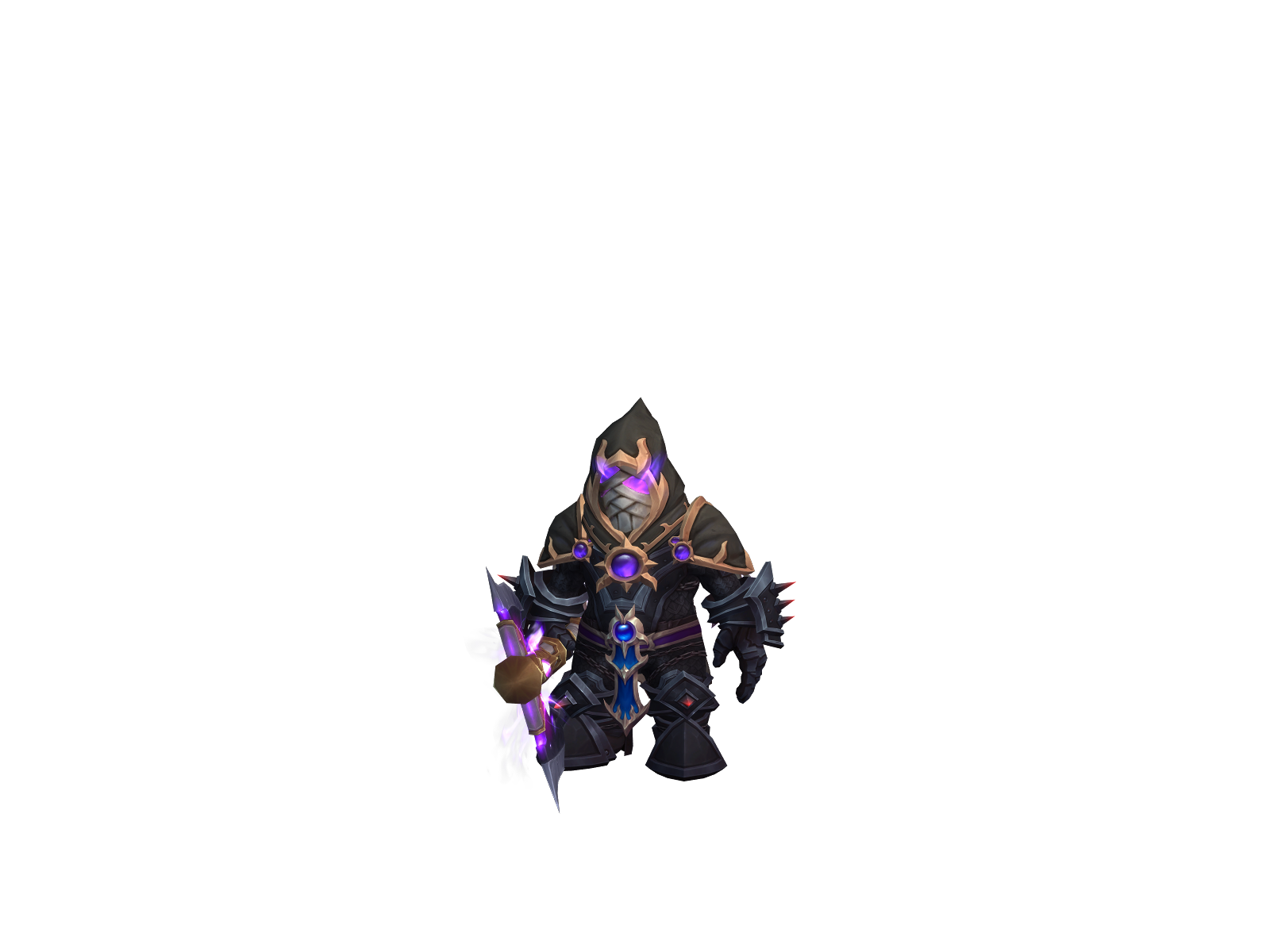 Pulchera 3D character render