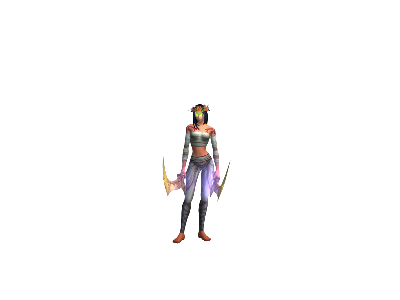 Tkae 3D character render