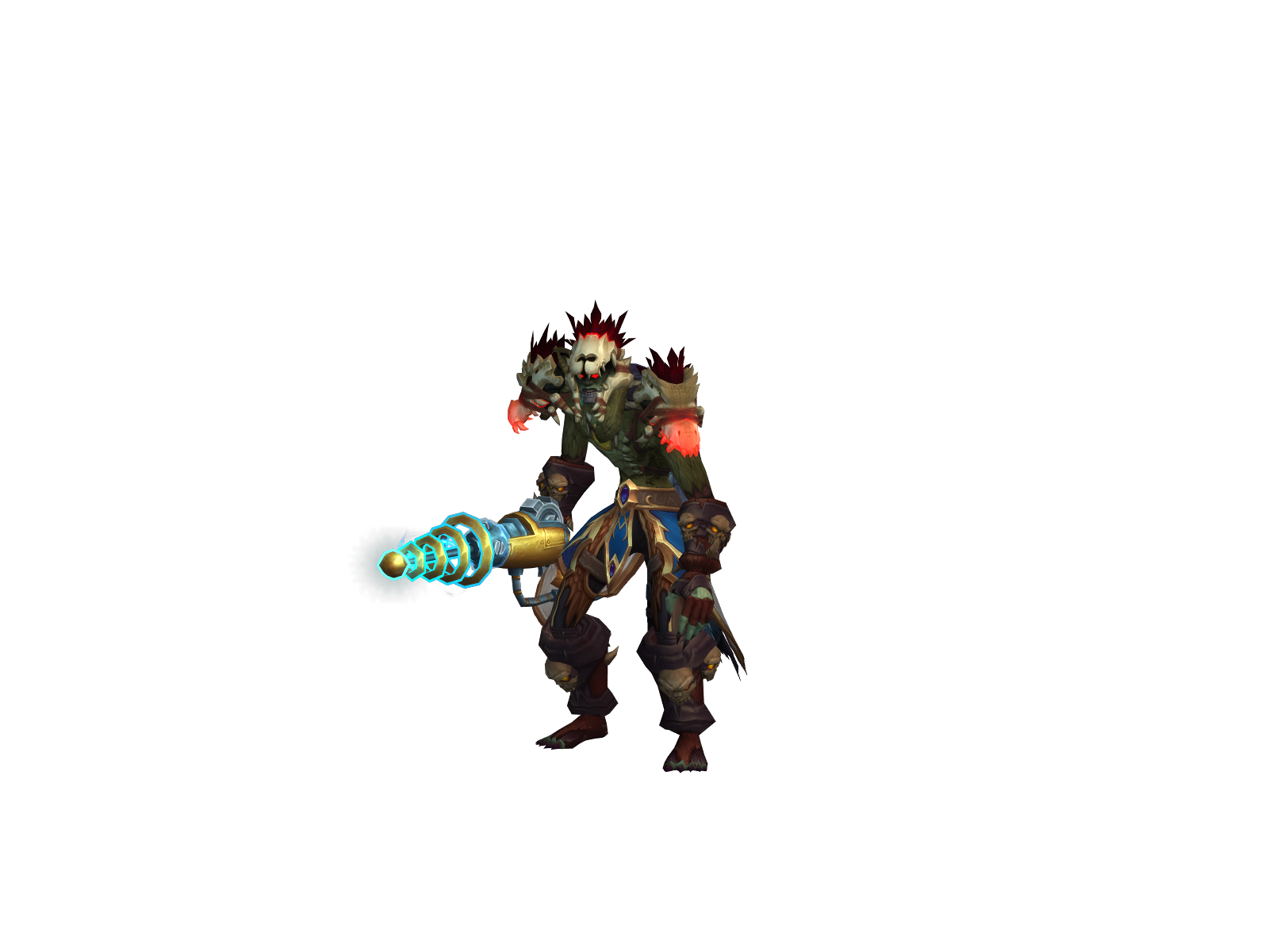 Glacierr 3D character render