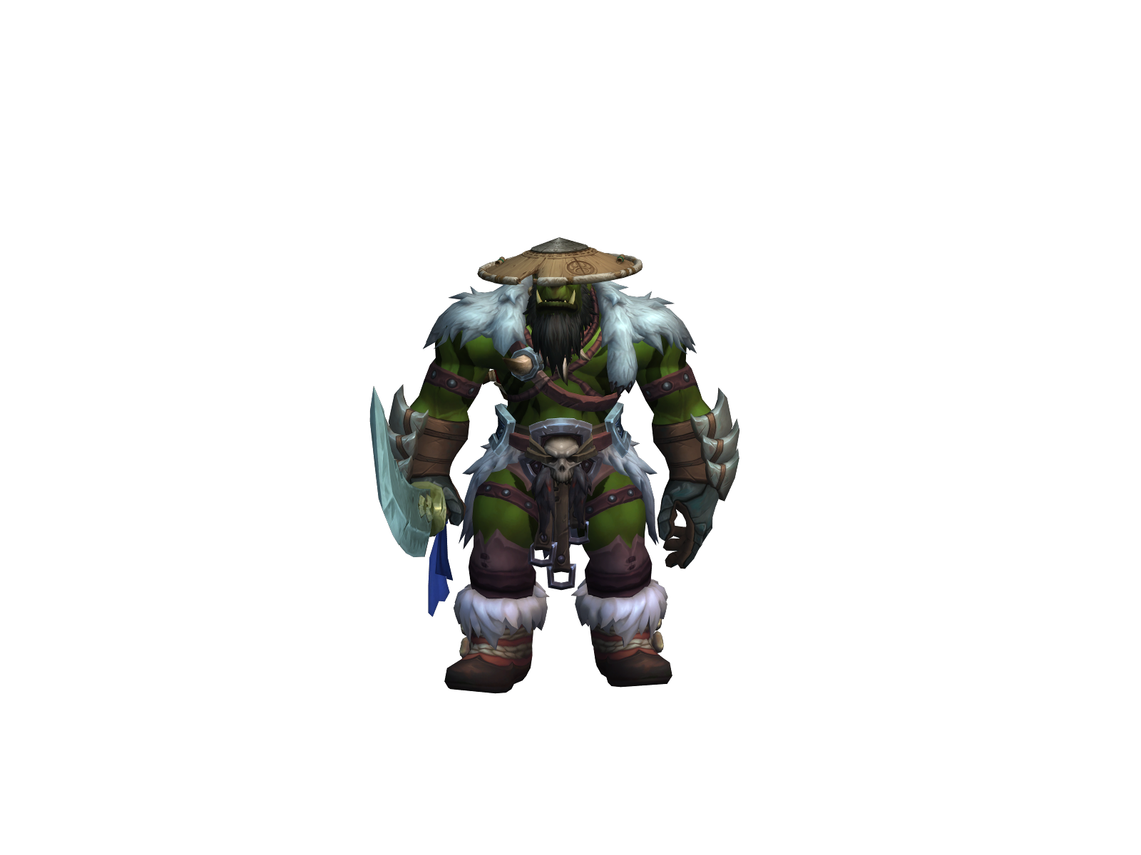 Yurg 3D character render