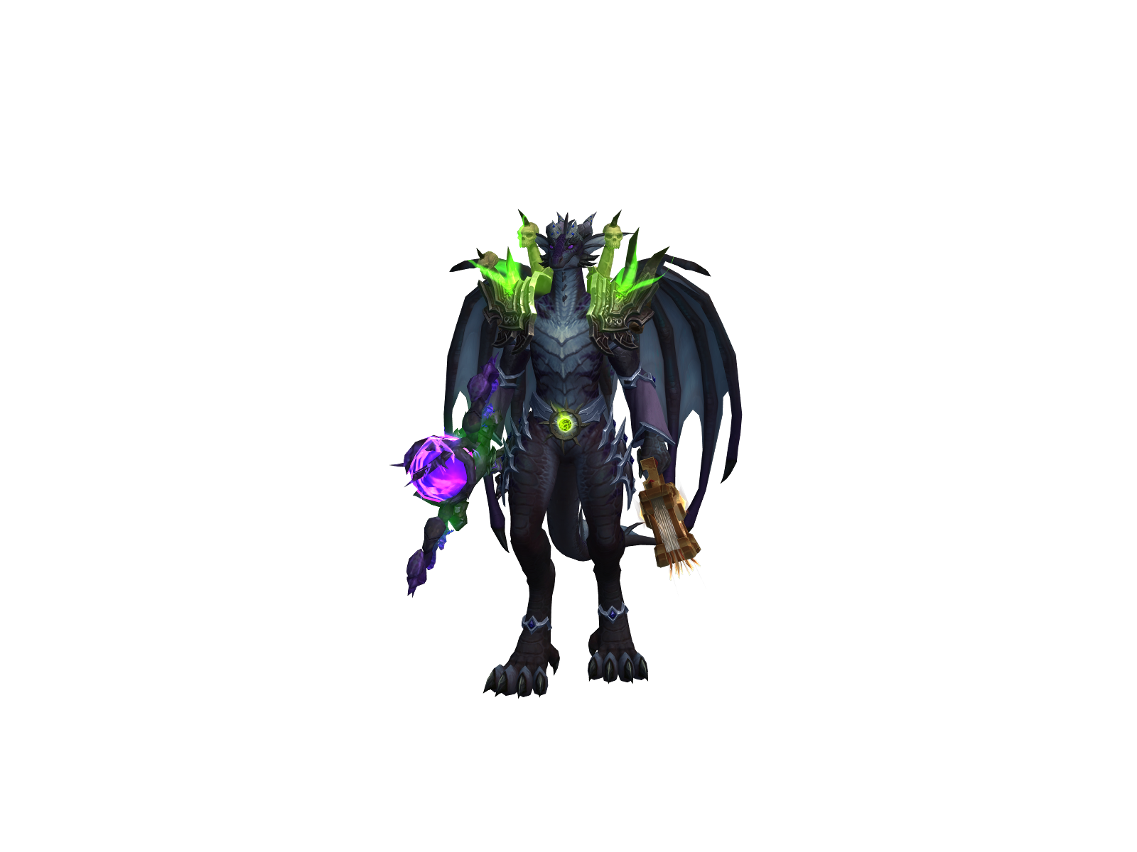 Morbidmary 3D character render