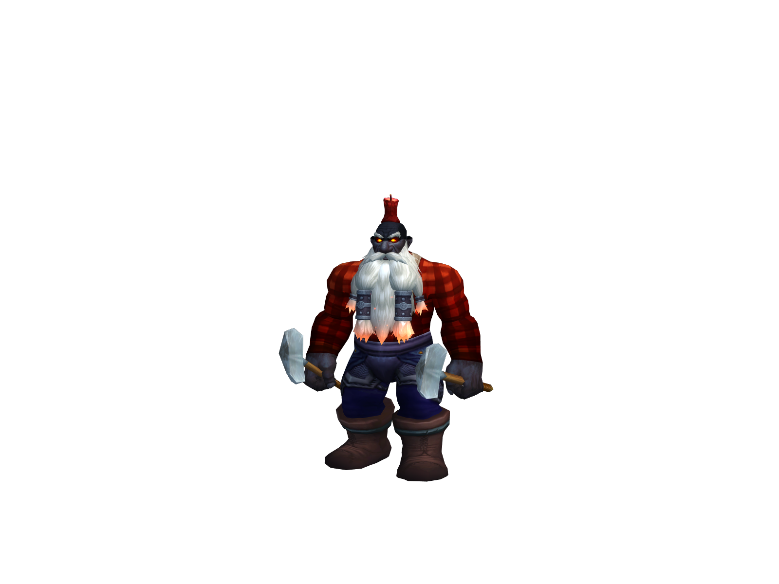 Brokenanvil 3D character render