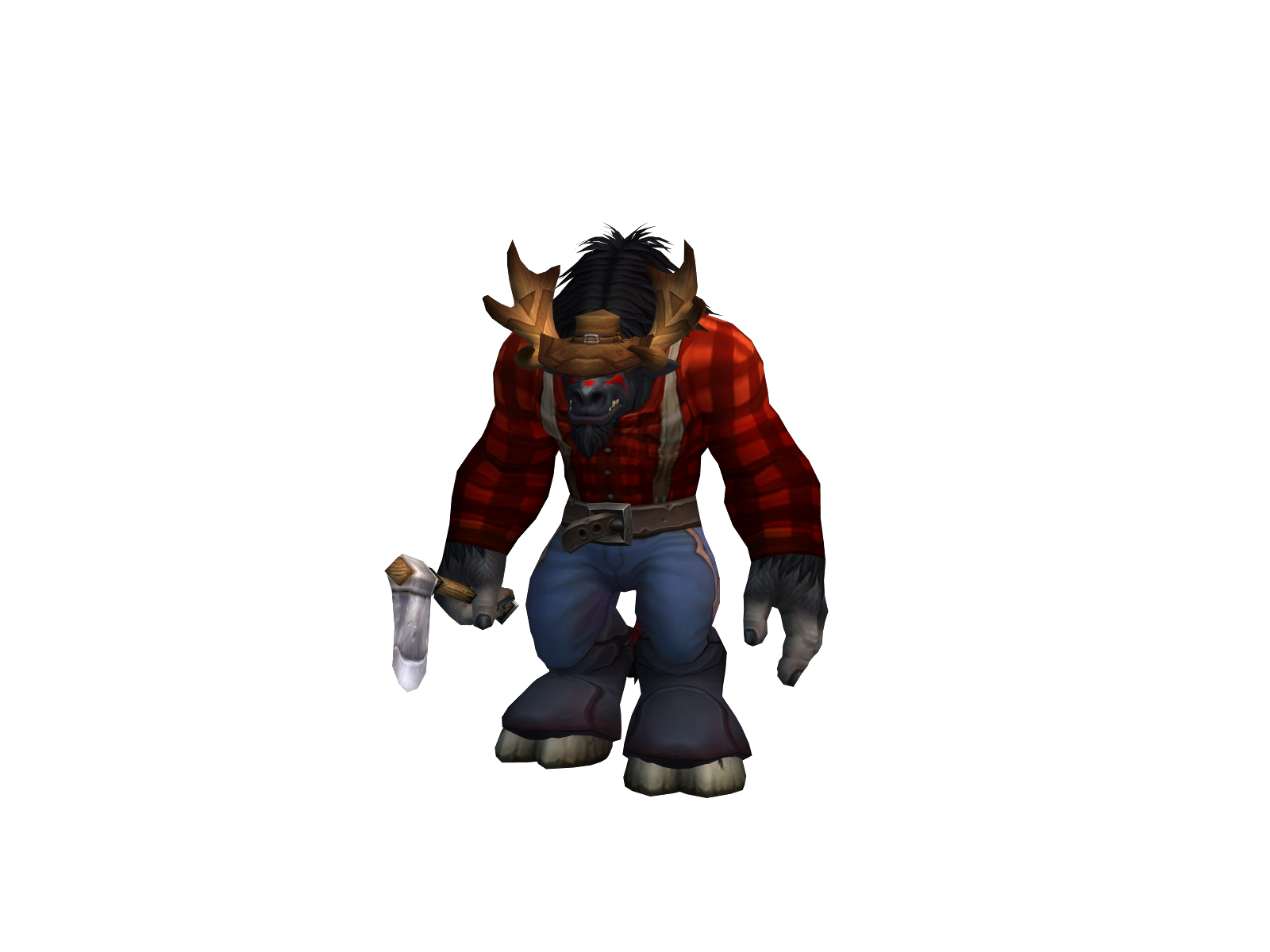Grimtarg 3D character render