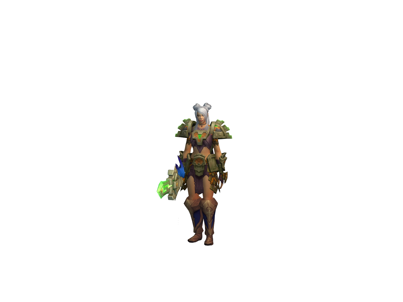 Baif 3D character render