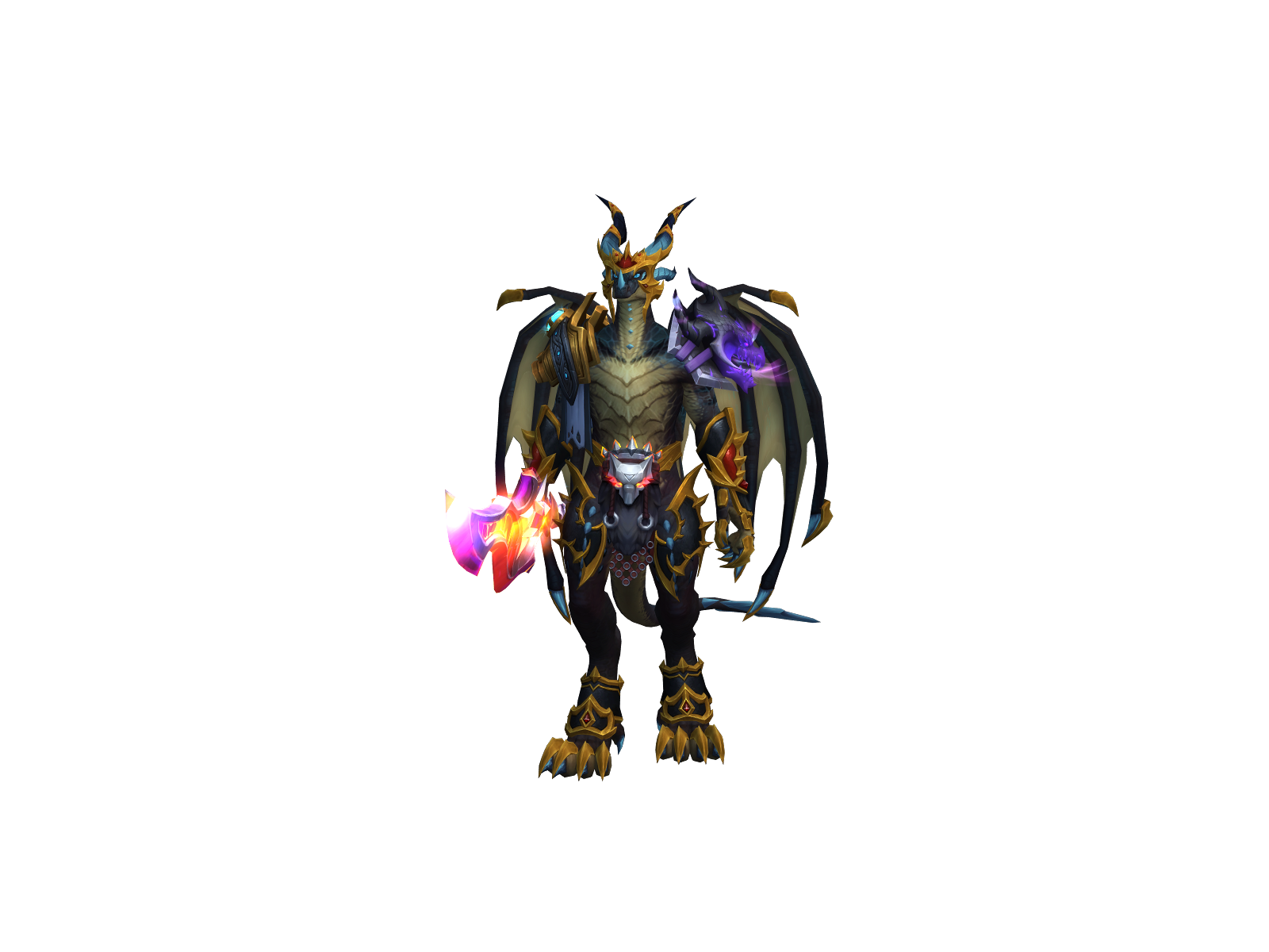 Ðrakarys 3D character render