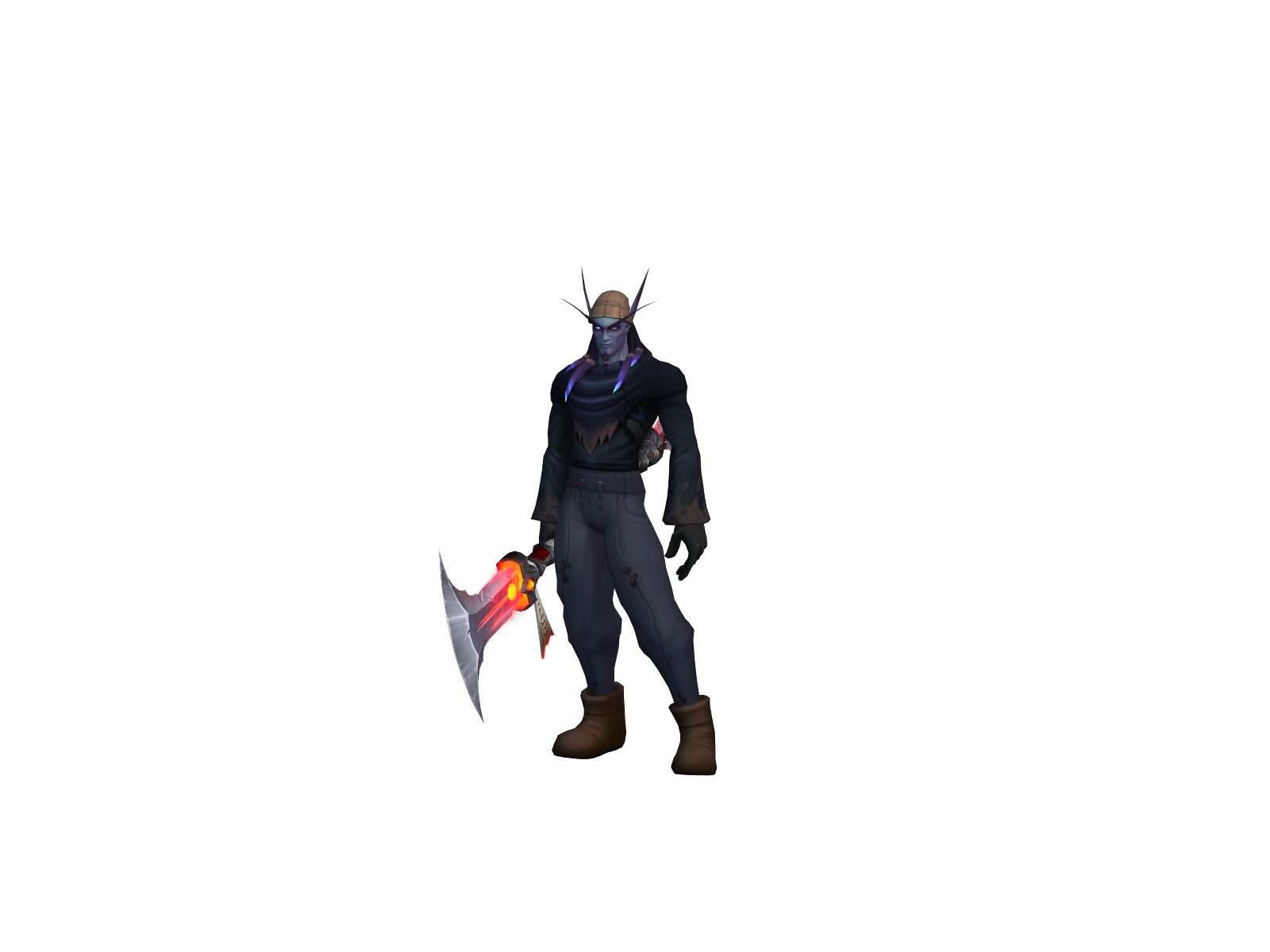 Pasquell 3D character render