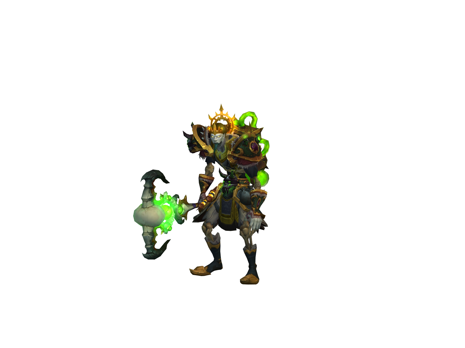 Mortignis 3D character render