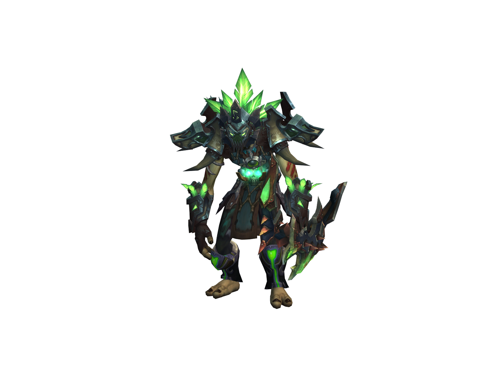Oghoun 3D character render