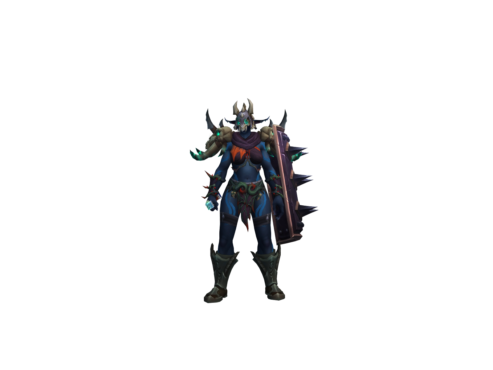 Peepeehead 3D character render
