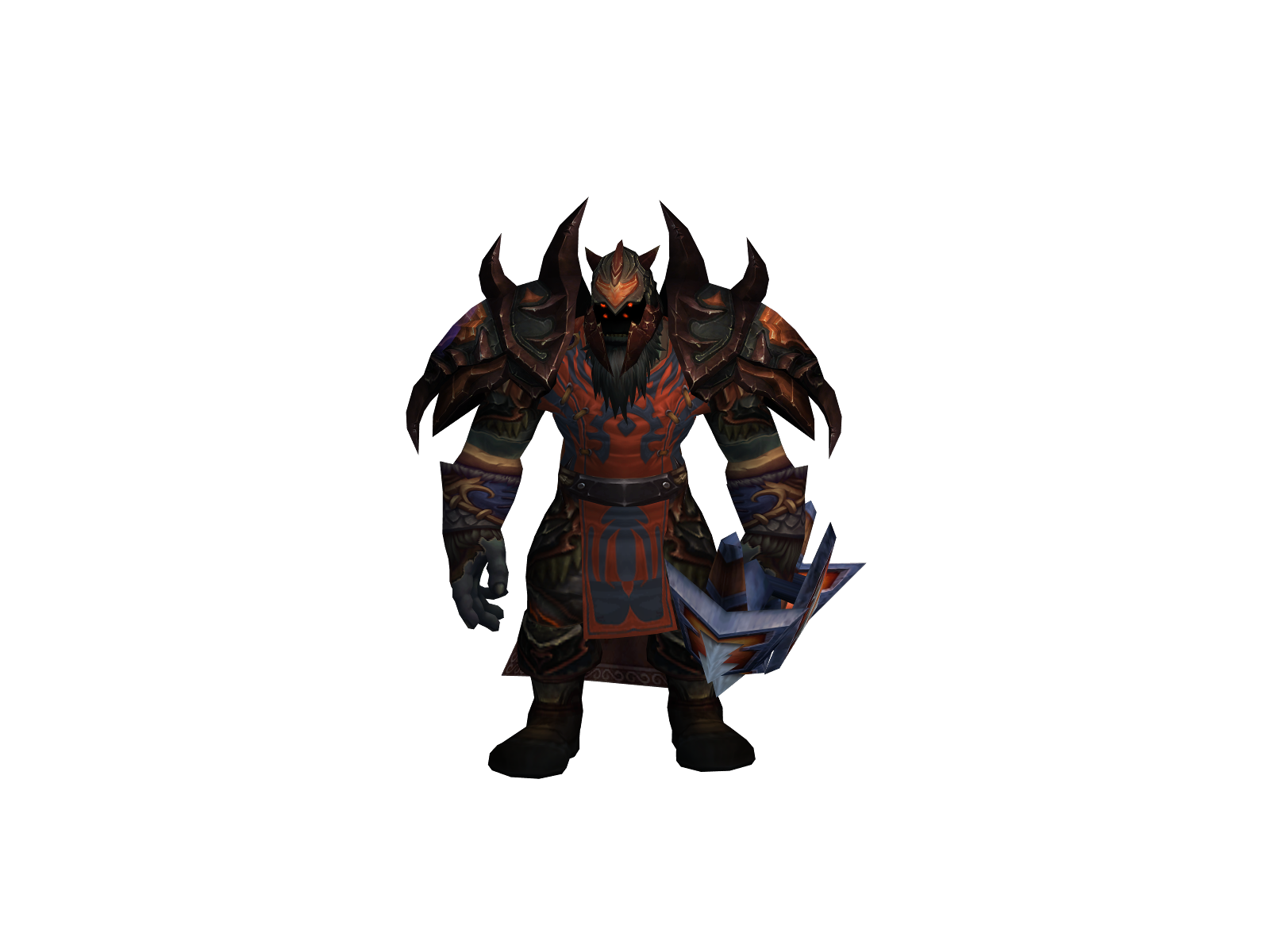 Chujon 3D character render
