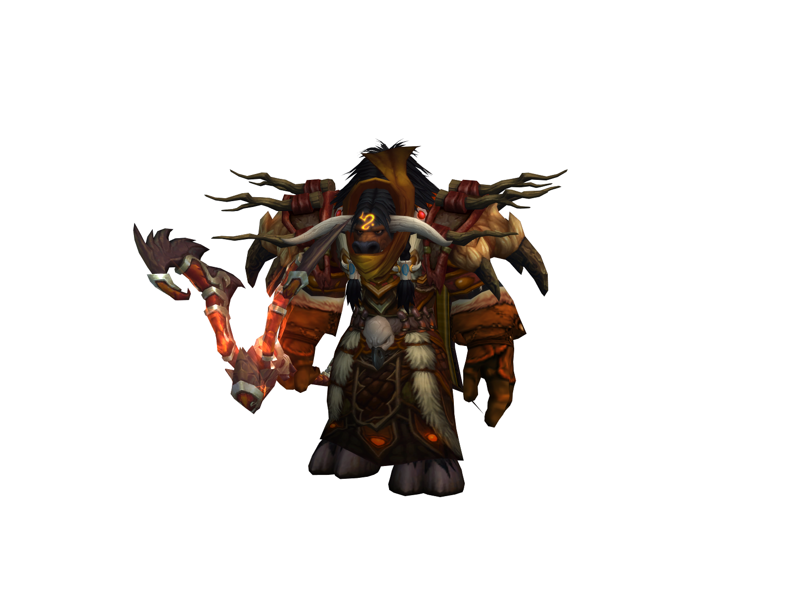 Bromoo 3D character render