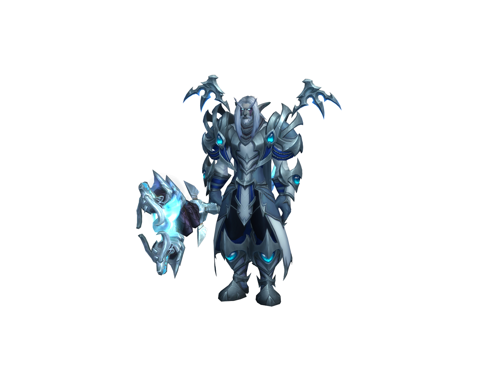 Vaporachi 3D character render