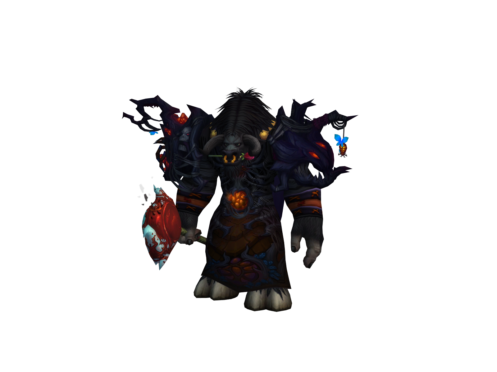 Unbelievers 3D character render