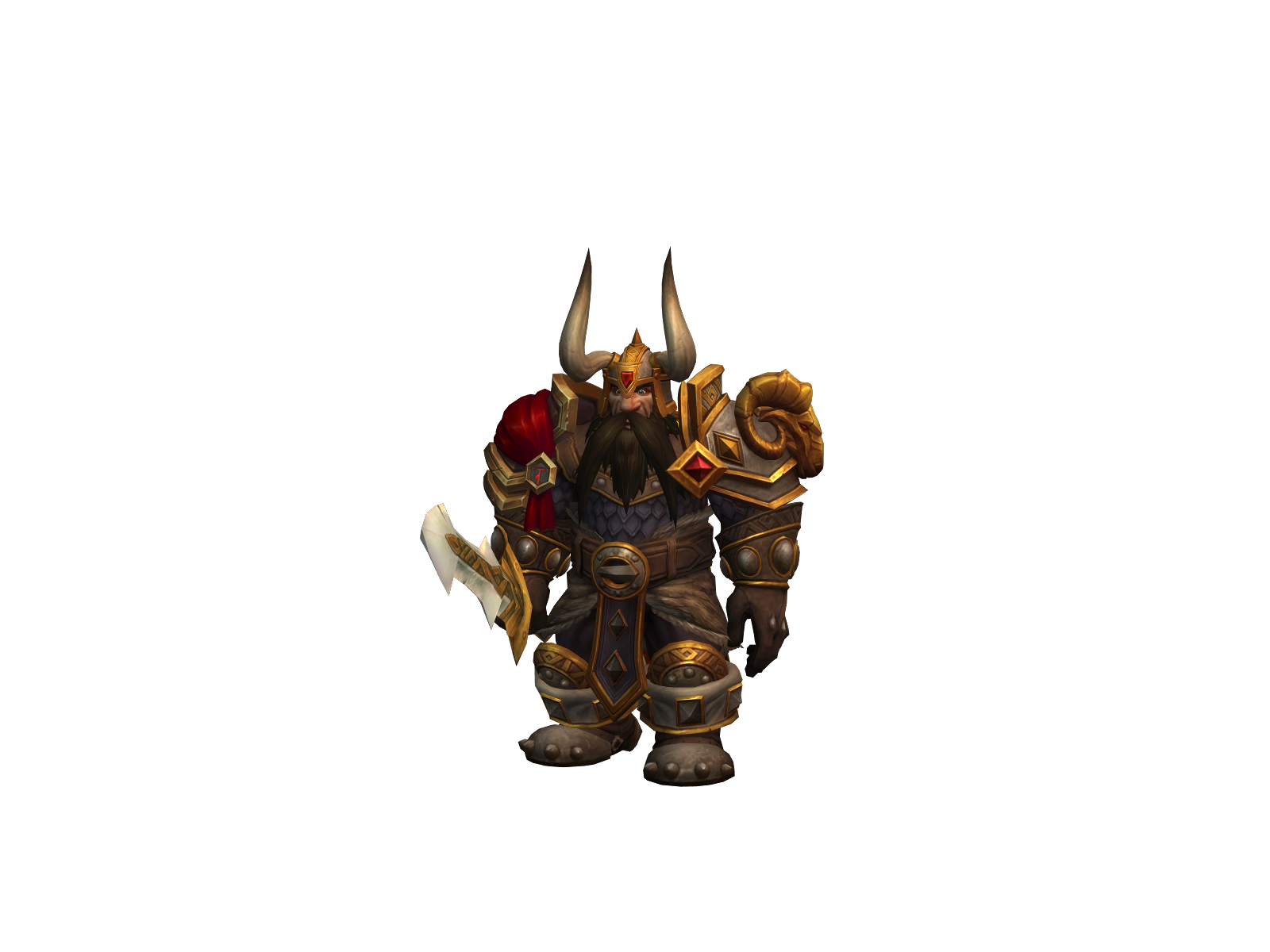 Gunderbok 3D character render