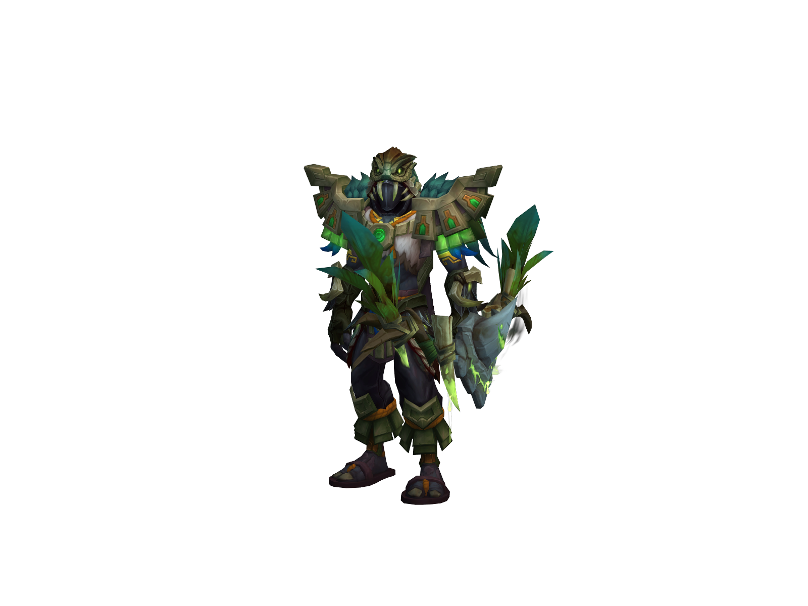 Janokkaru 3D character render