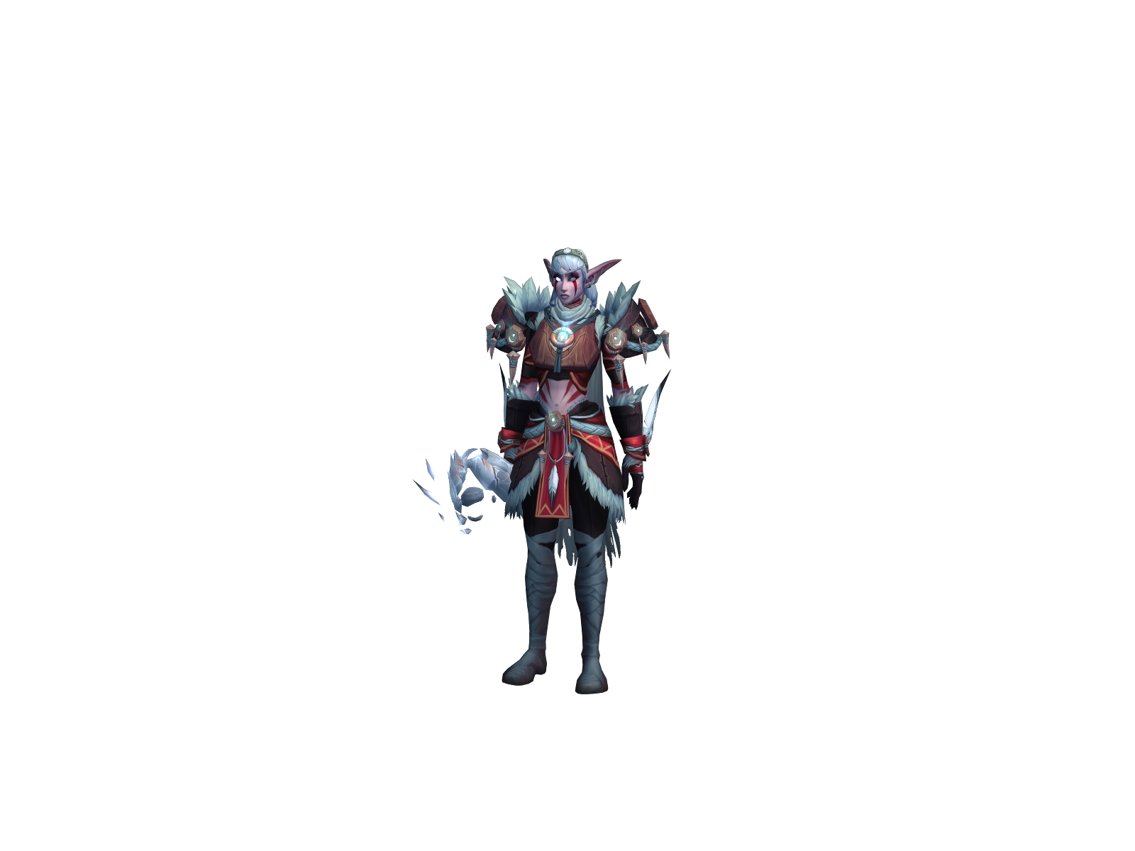 Treefhiddy 3D character render