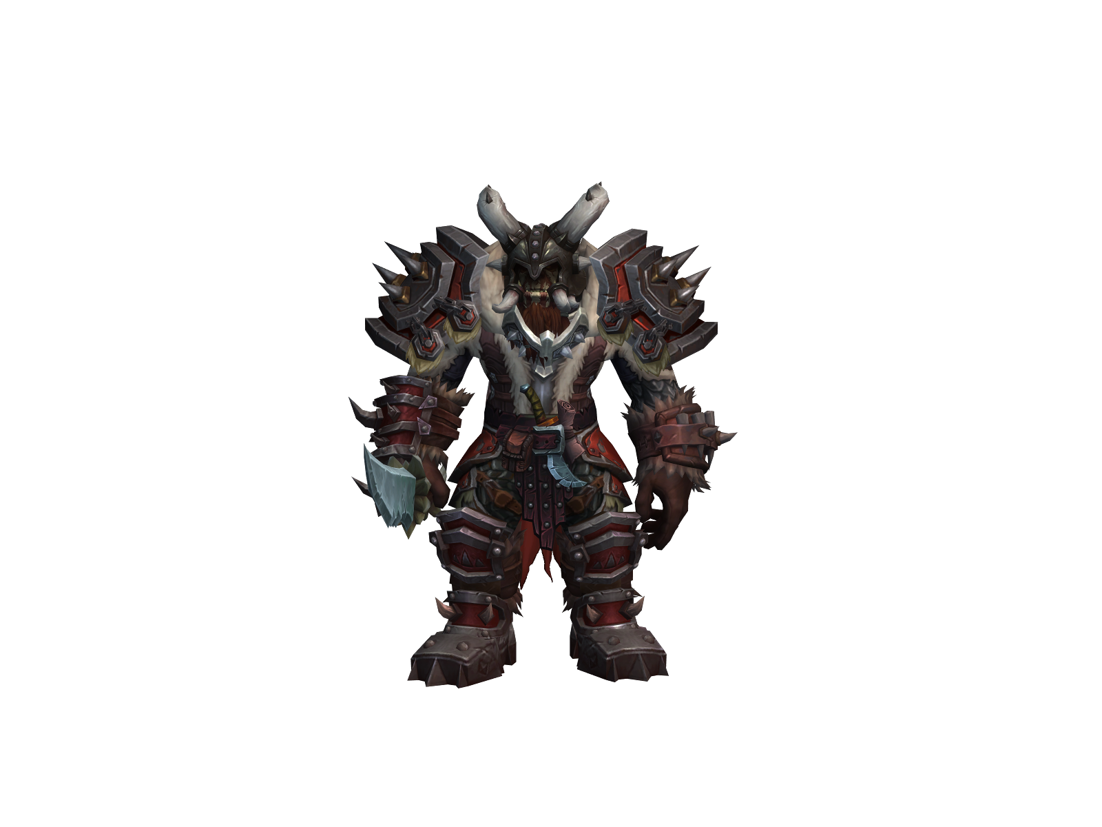 Garmorok 3D character render