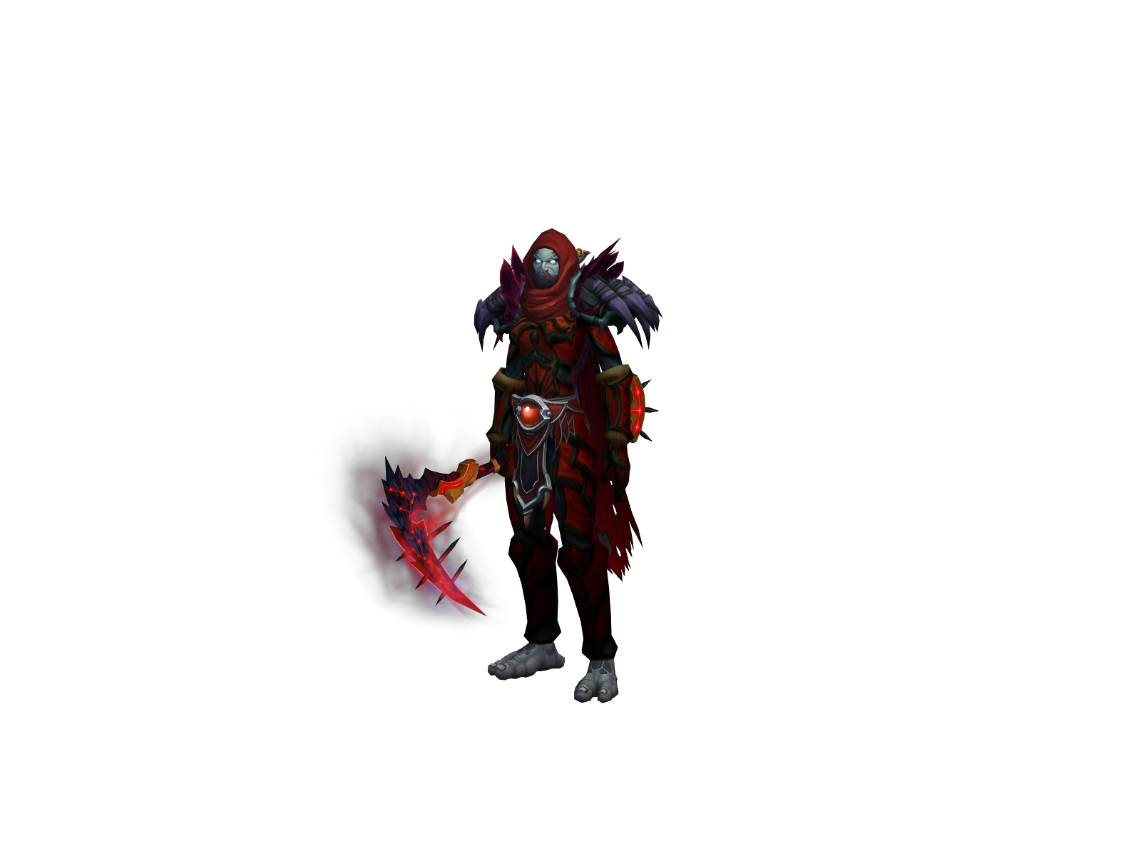 Raptari 3D character render