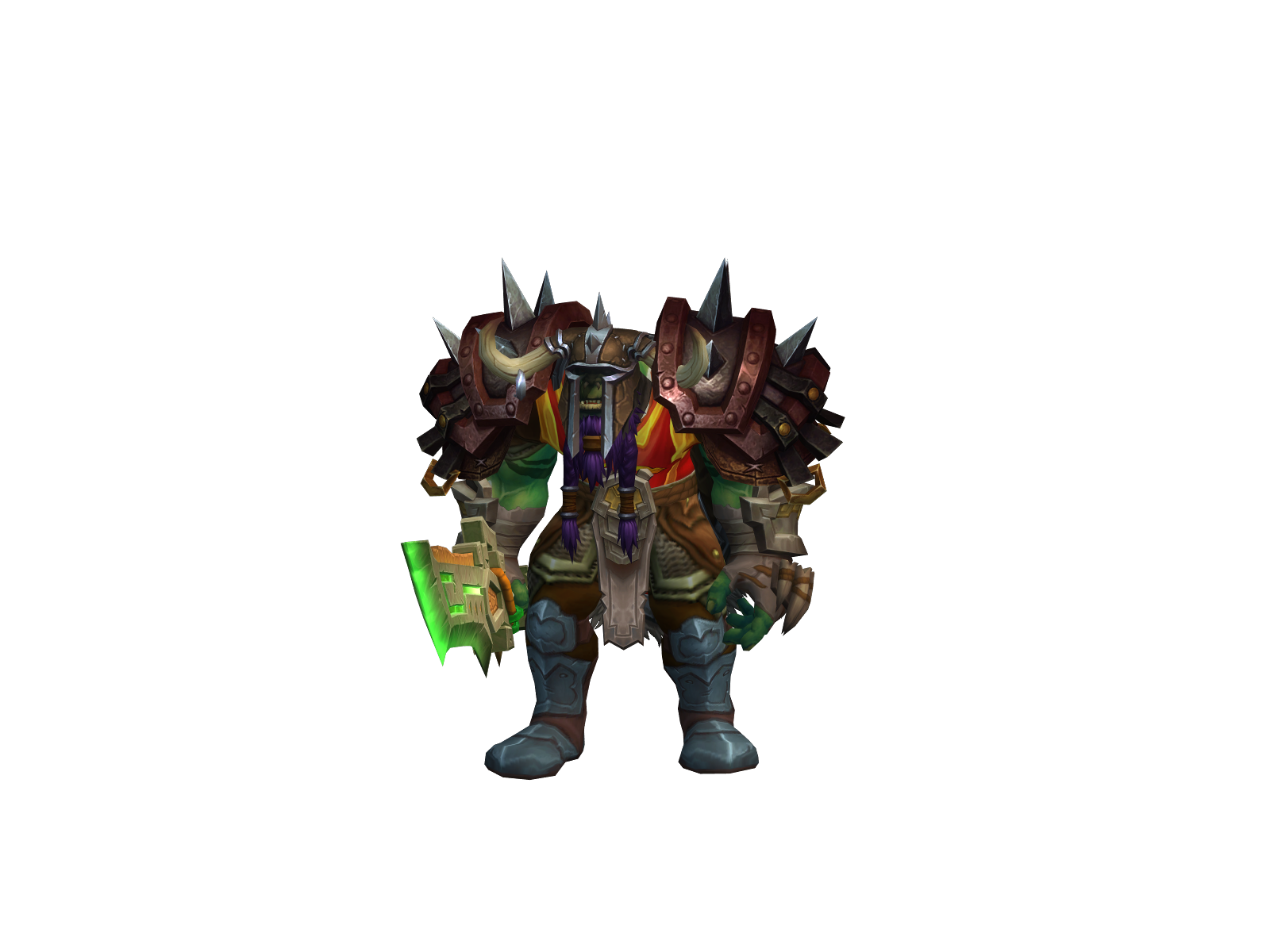 Brutox 3D character render