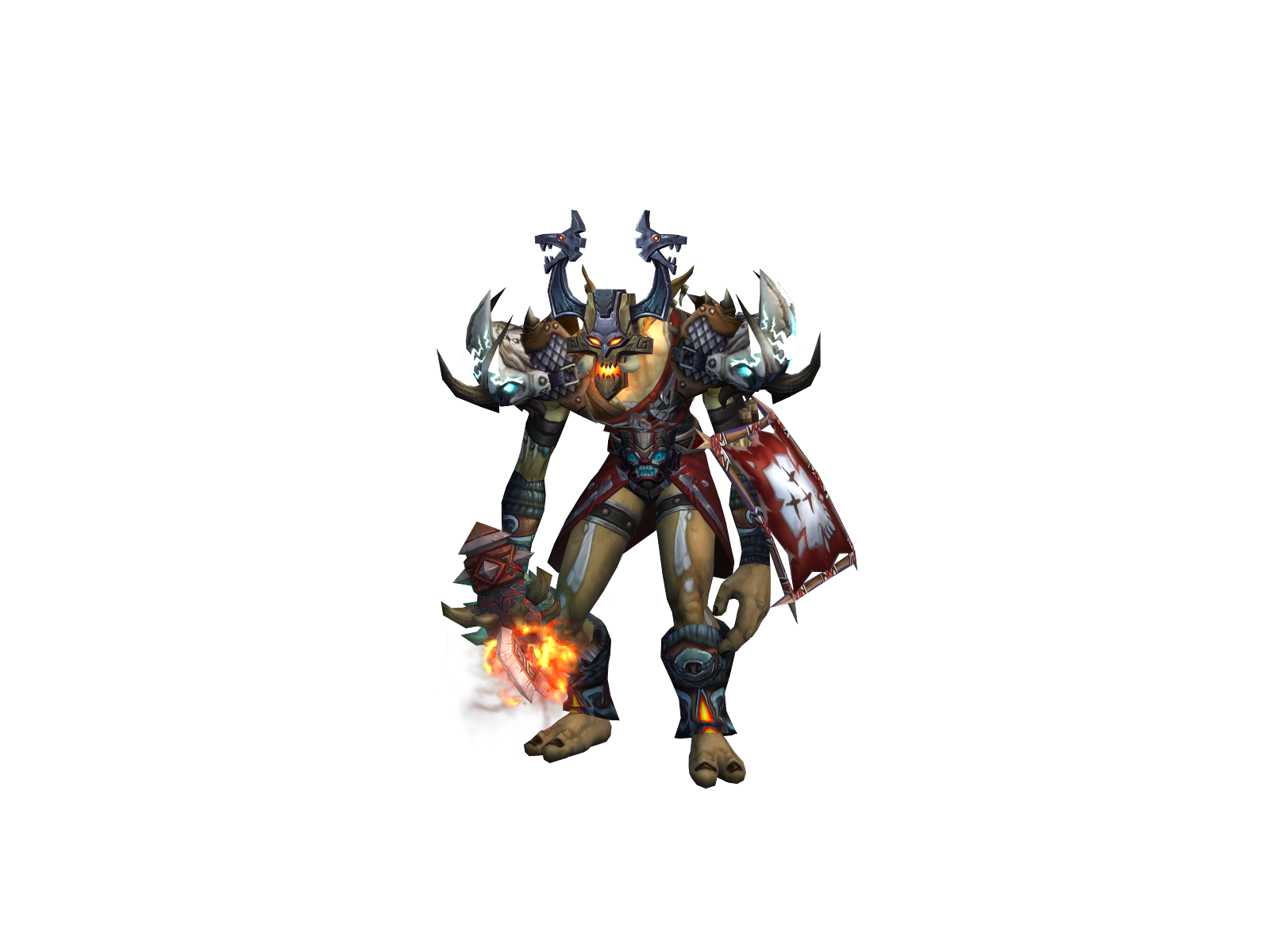 Farrako 3D character render