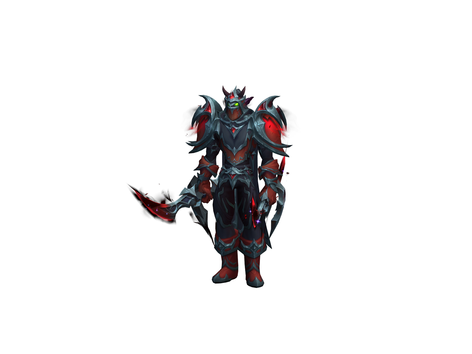 Demoxxra 3D character render