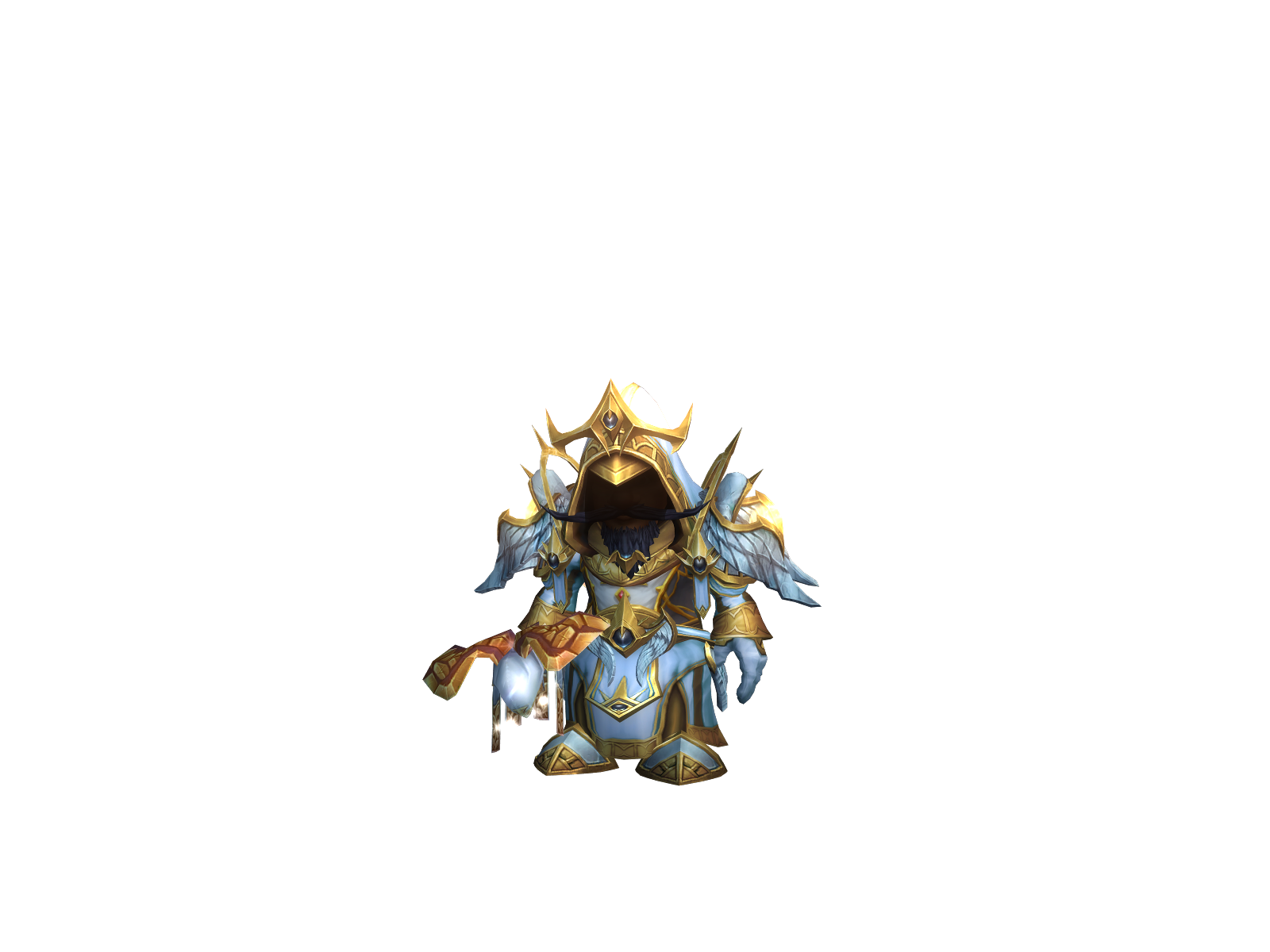 Deipriest 3D character render