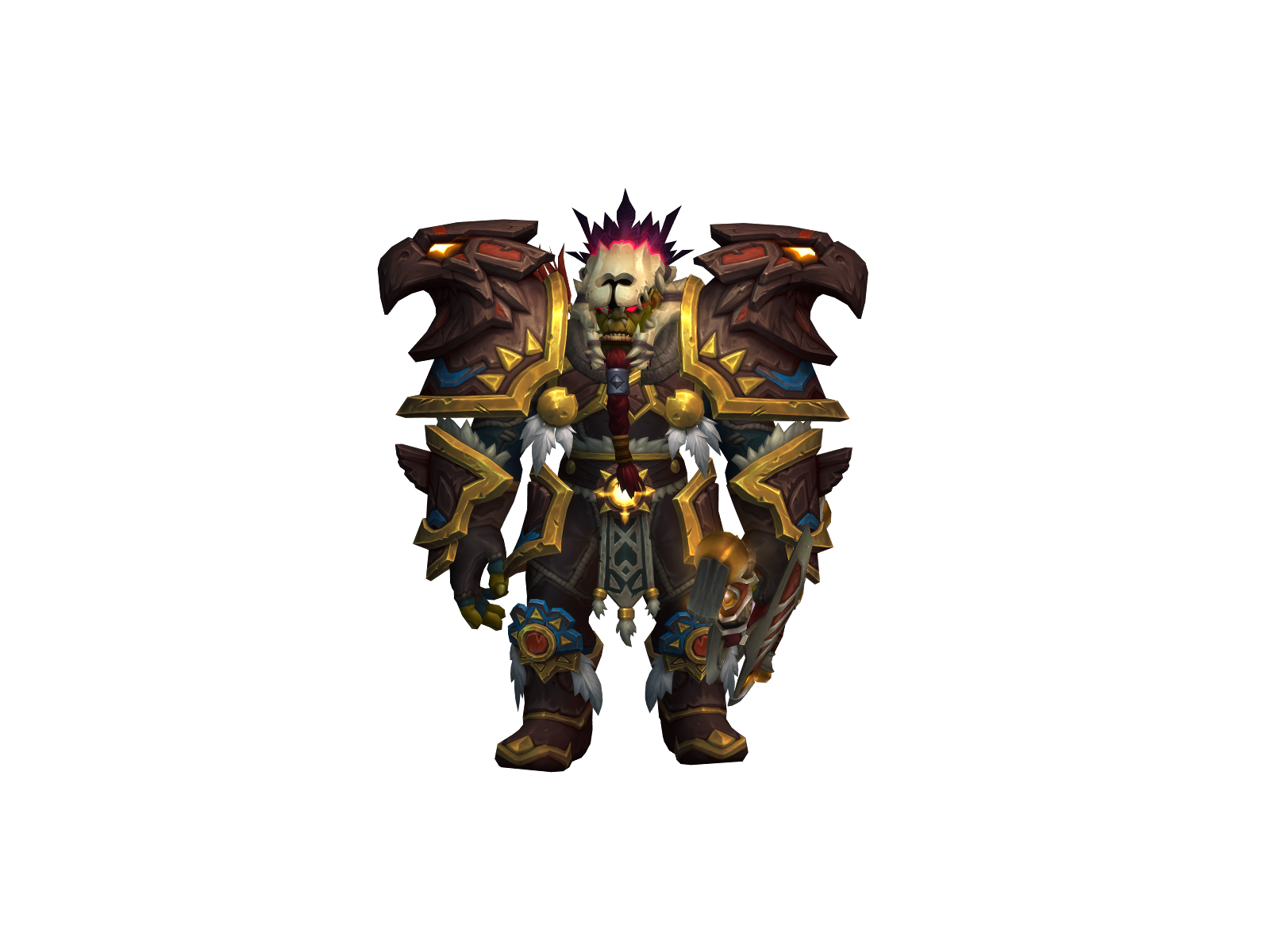 Hünterish 3D character render