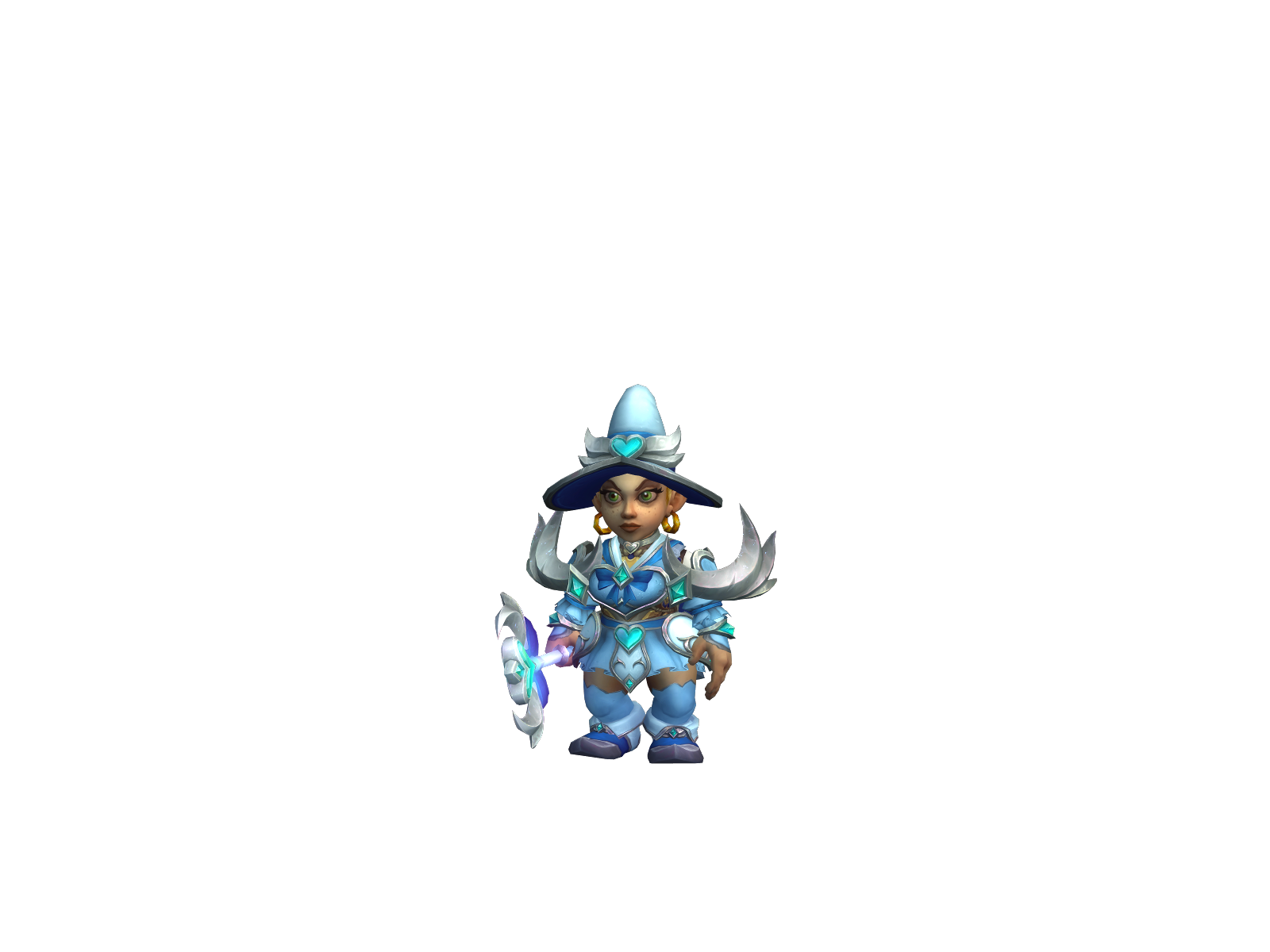 Frayah 3D character render