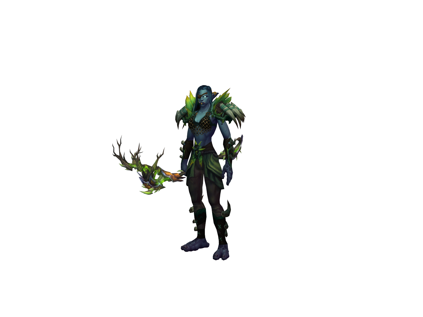 Kvällning 3D character render