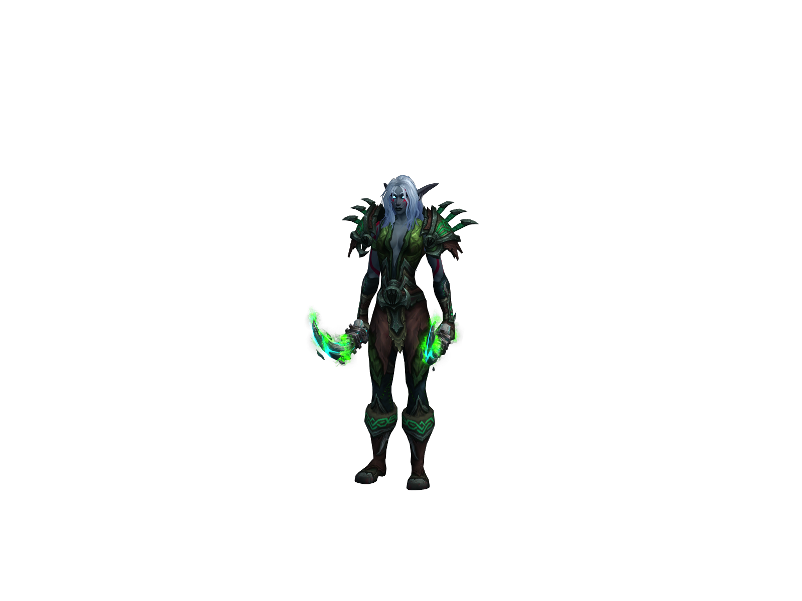 Quíet 3D character render