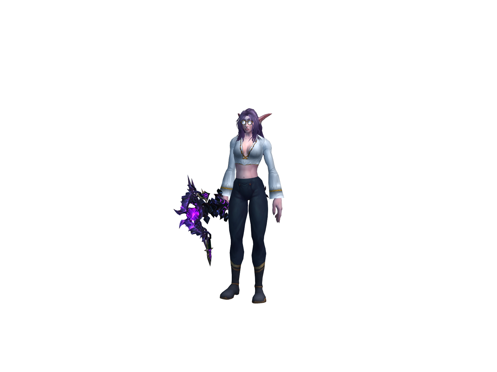Syrén 3D character render