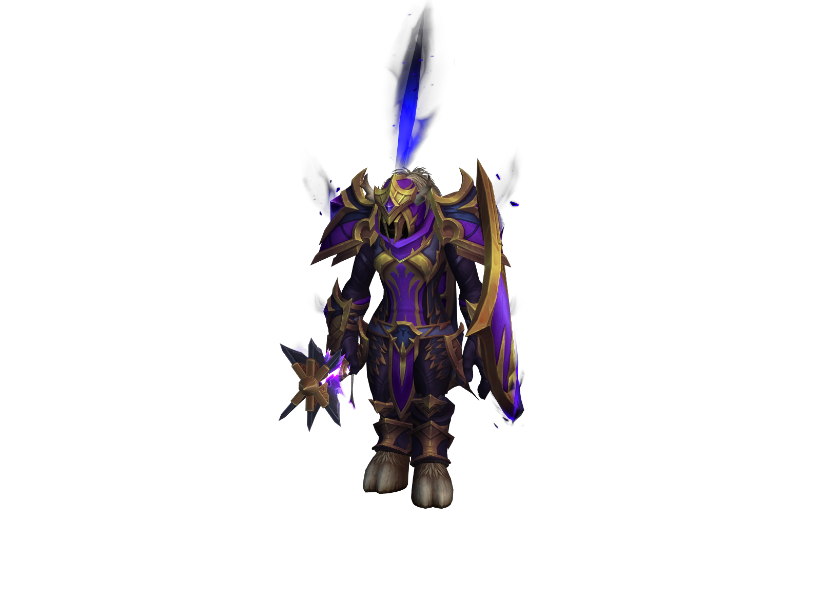 Justashaman 3D character render