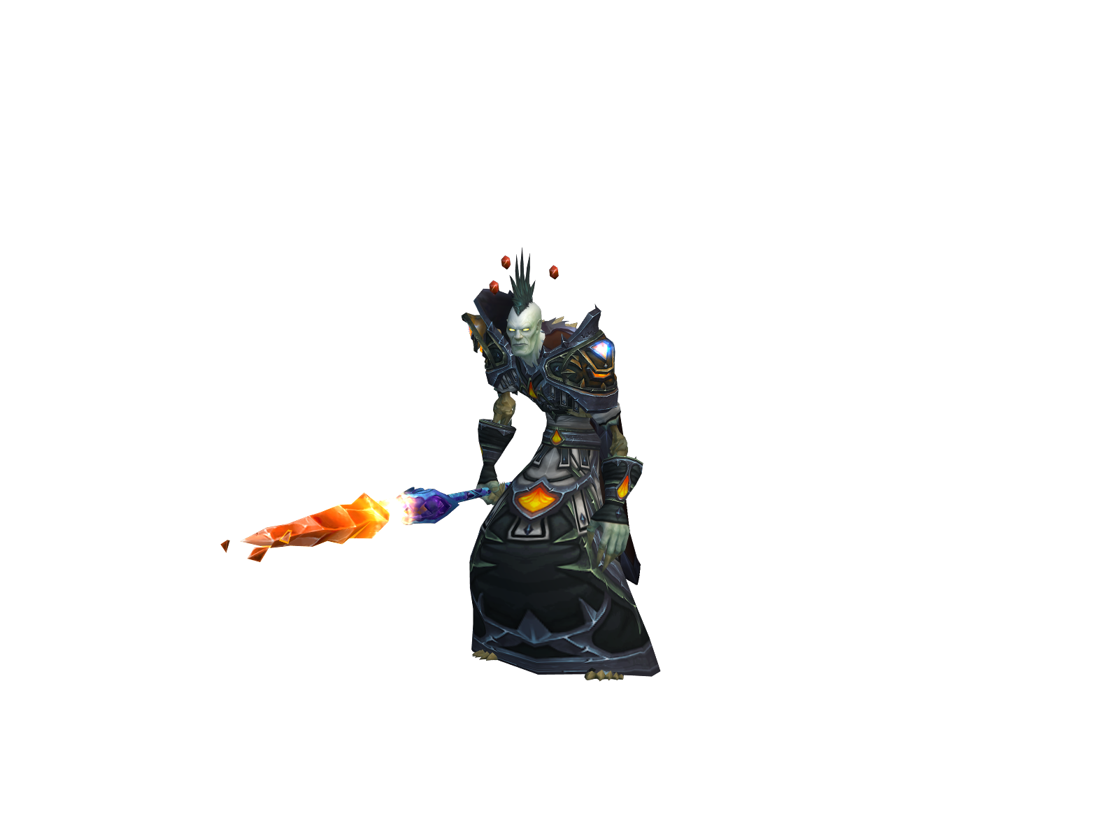 Murderviille 3D character render