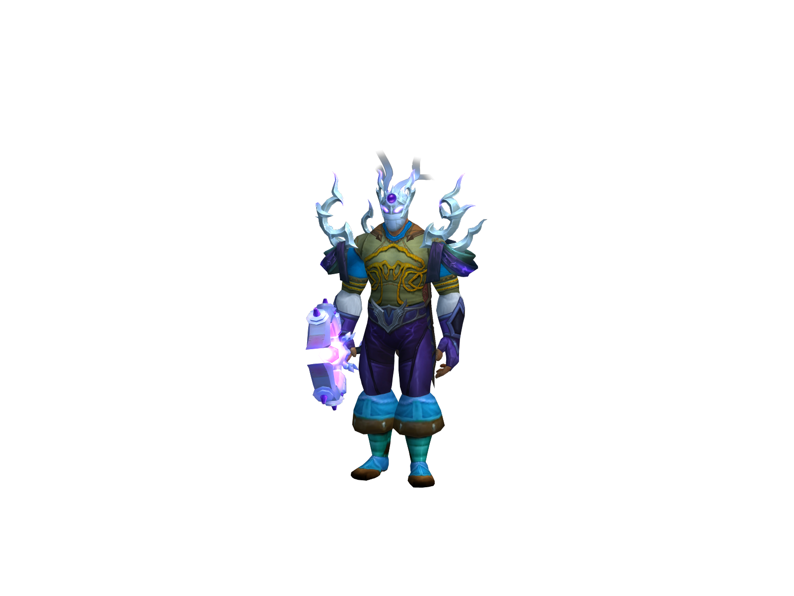 Grâim 3D character render