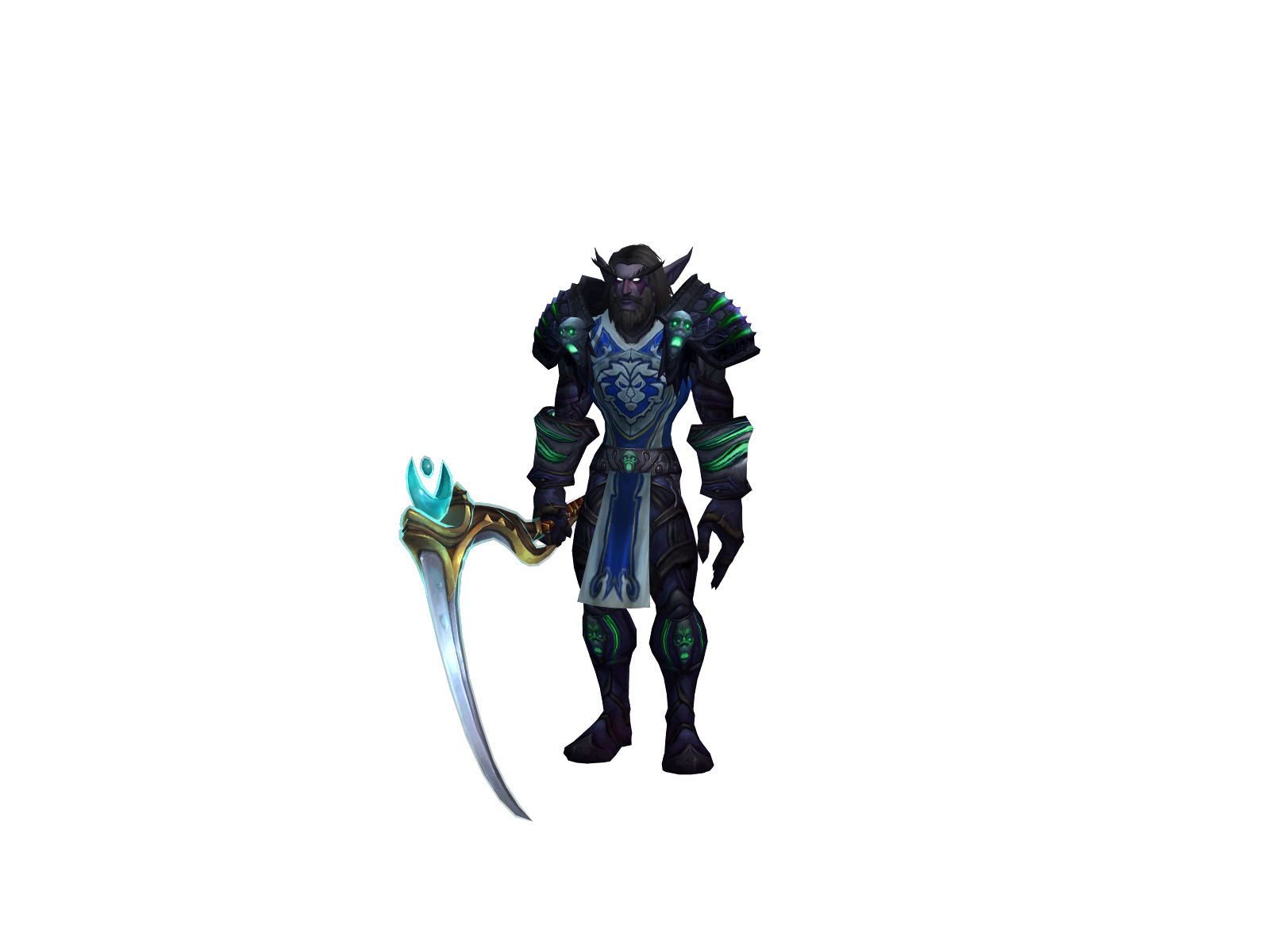 Sako 3D character render