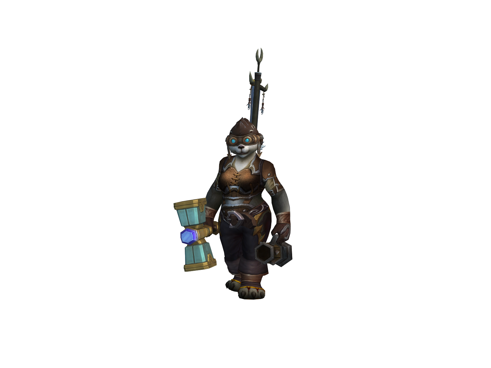 Maripang 3D character render