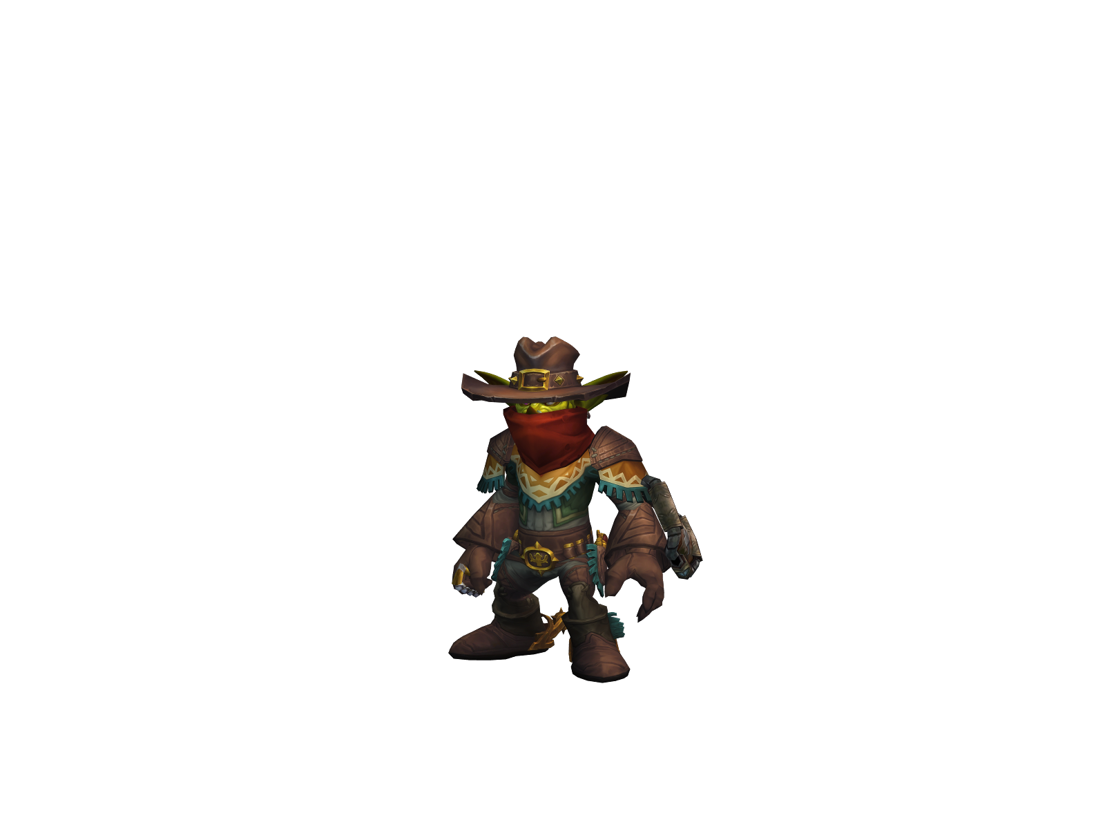 Derbogle 3D character render