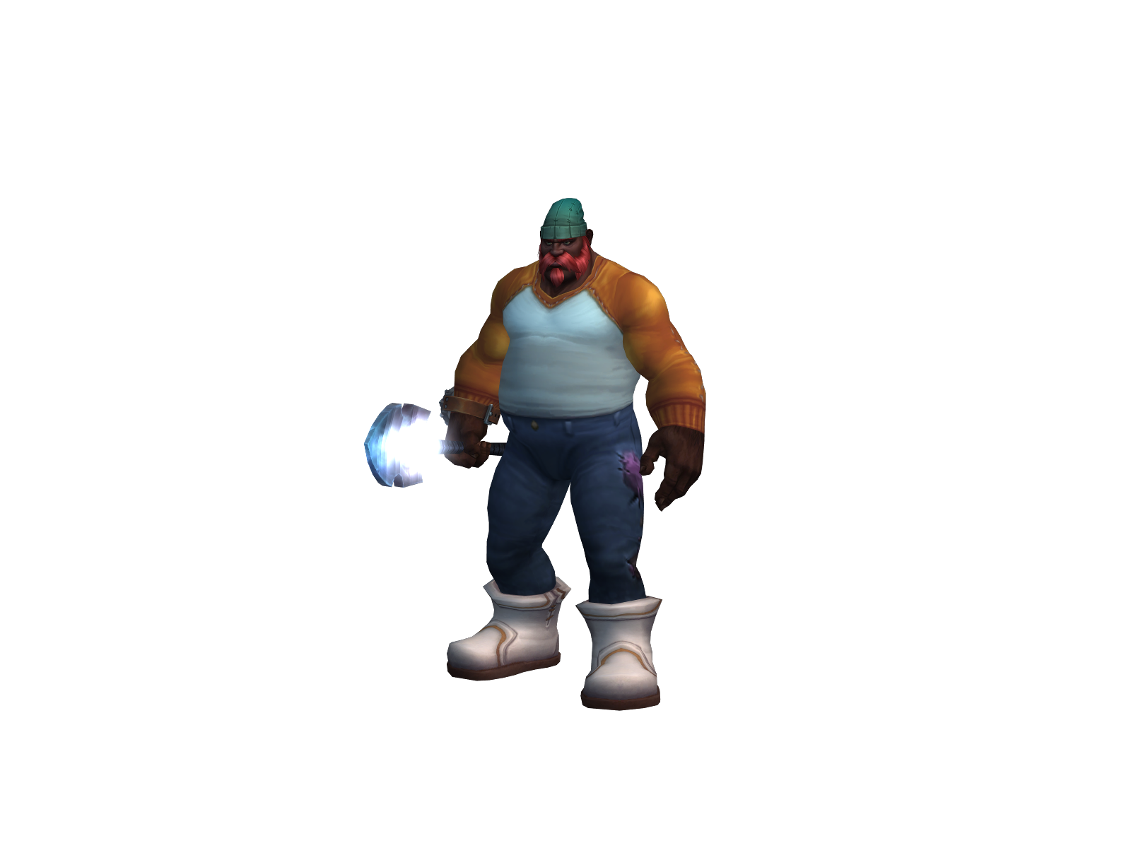 Amigomel 3D character render
